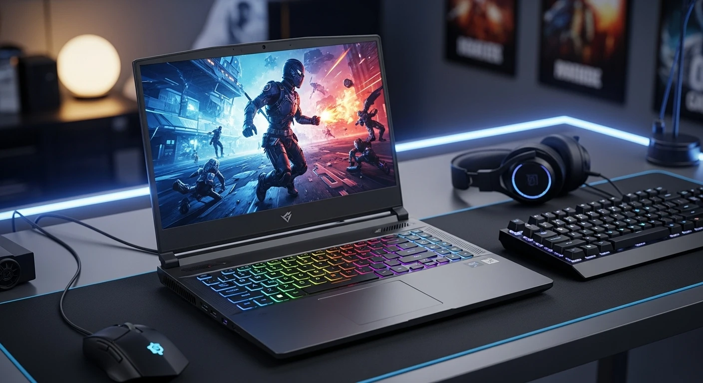 Bayraklı Oyuncu Laptop Alan Yerler