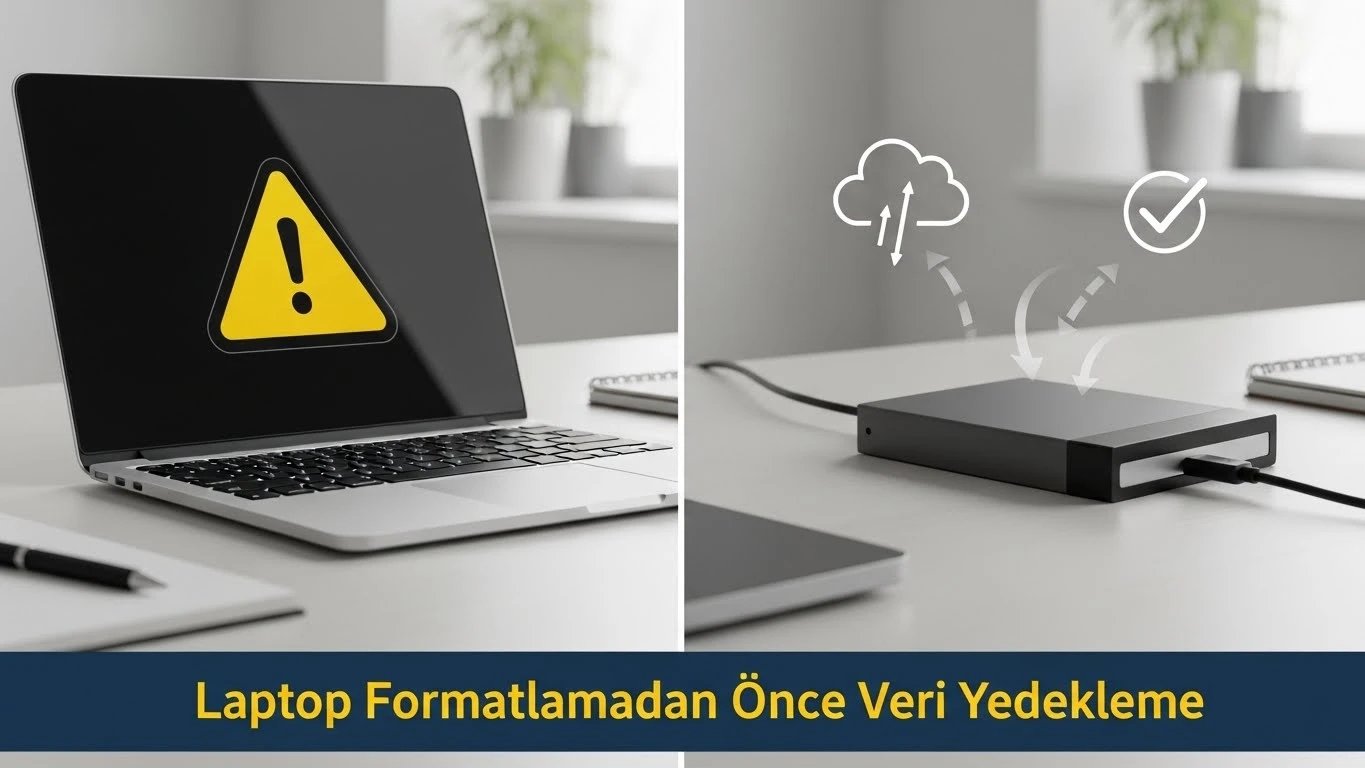 Format Atmadan Önce Veri Yedekleme Adımları | 2026