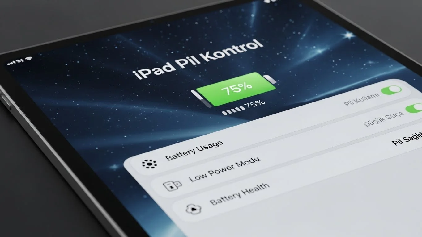iPad Satarken Ekran ve Pil Sagligi Kontrolu | 2026