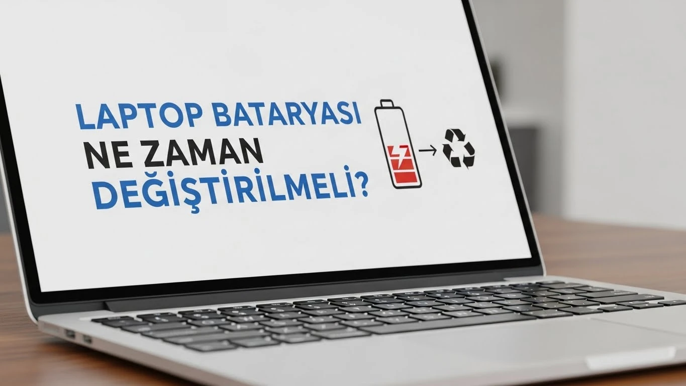 Laptop Pil ve Batarya: Ne Zaman Değiştirilmeli? | 2026