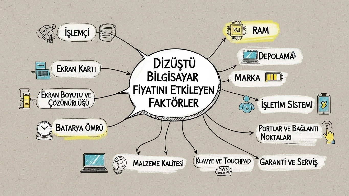 Laptop Satış Fiyatını Etkileyen 10 Kritik Faktör | 2026