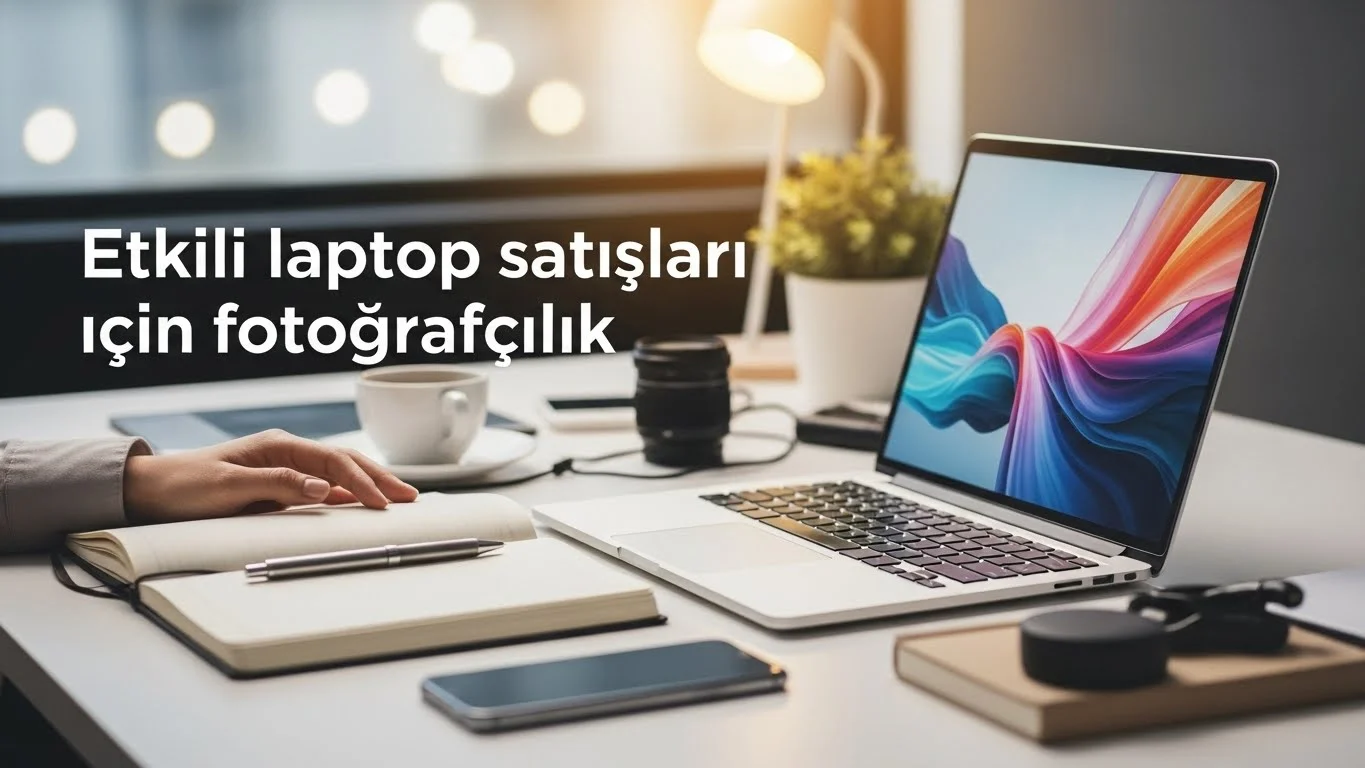 Laptop Satışı İçin Profesyonel Fotoğraf Çekimi Rehberi | 2026
