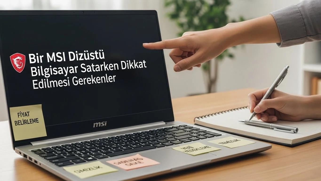MSI Laptop Satarken Dikkat Edilmesi Gerekenler | 2026