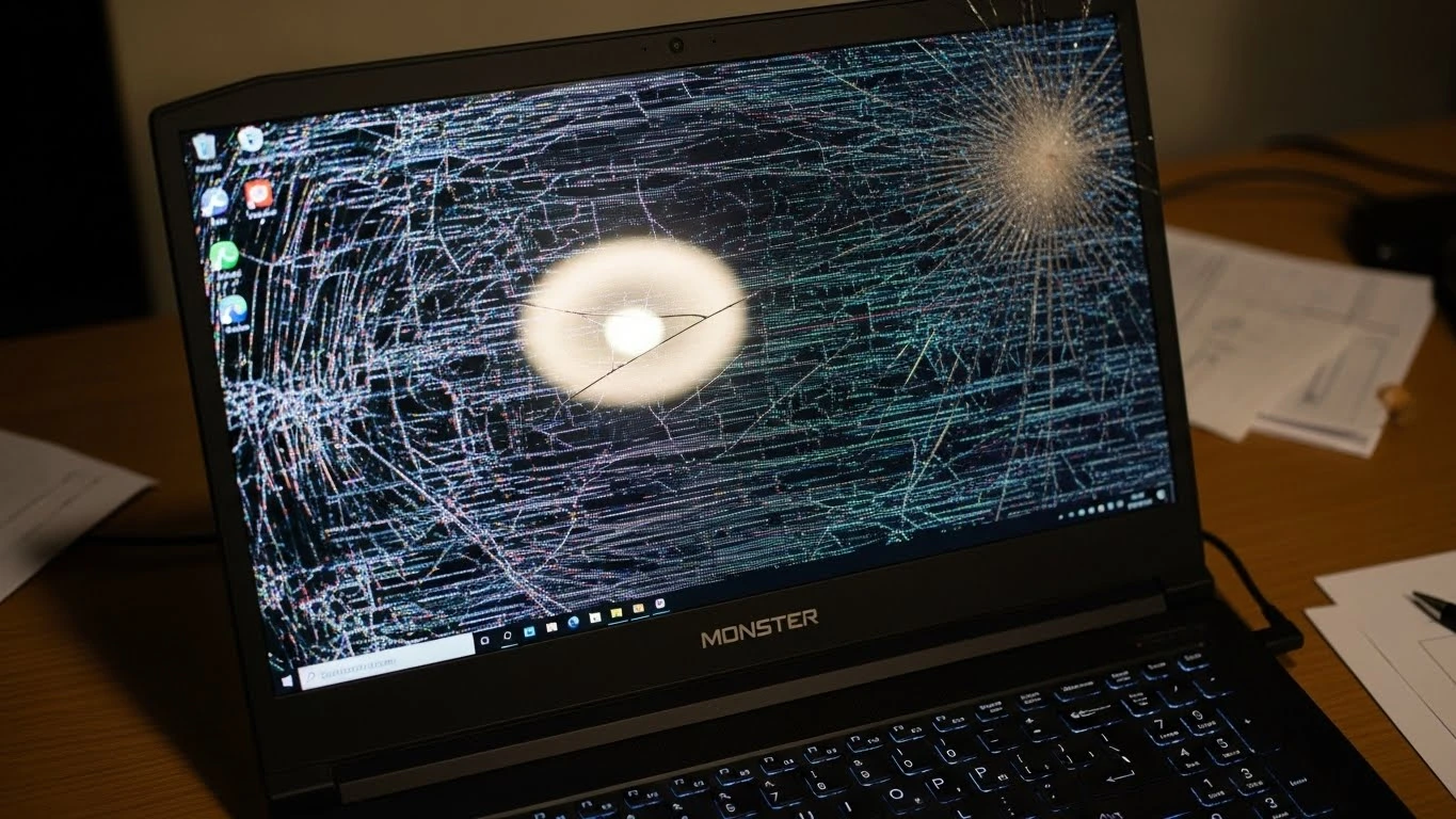 Monster Laptop Ekran Degisimi