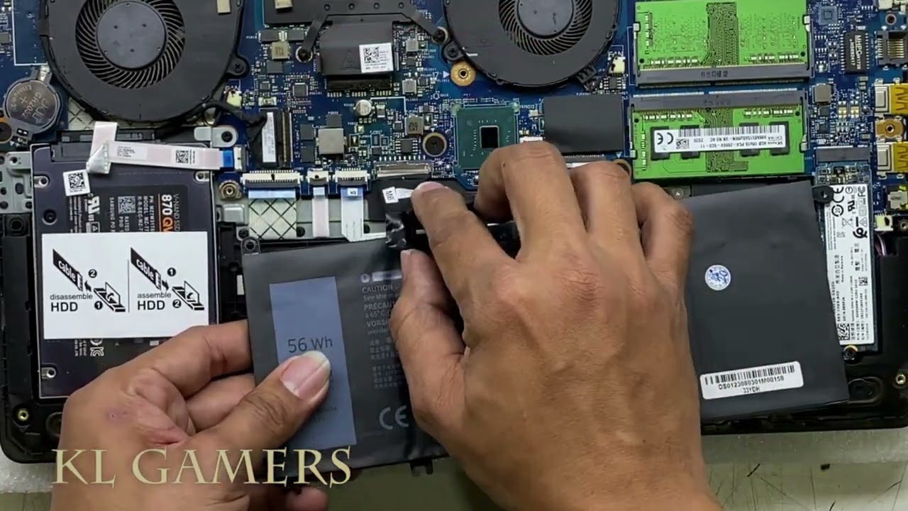 Dell G3 Batarya Değişimi video kapağı
