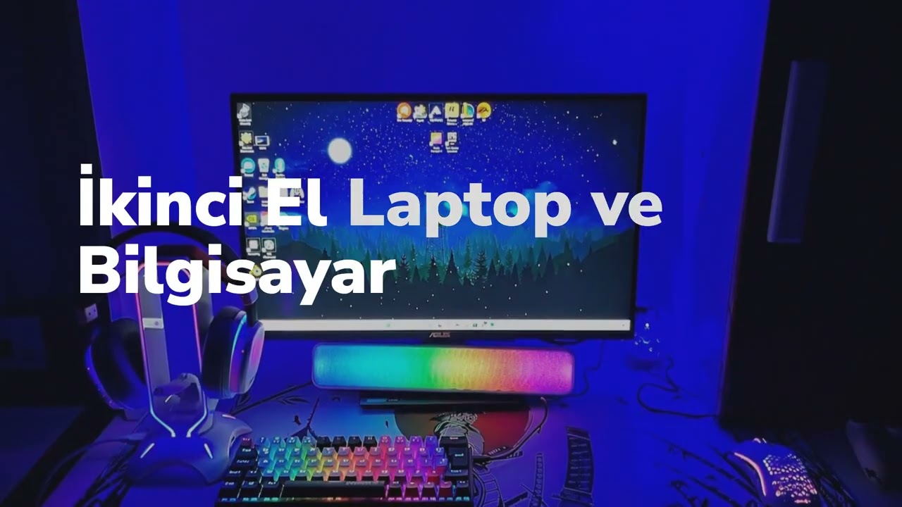 RGB Oyuncu Bilgisayarı ve Laptop Kısa Tanıtımı video kapağı