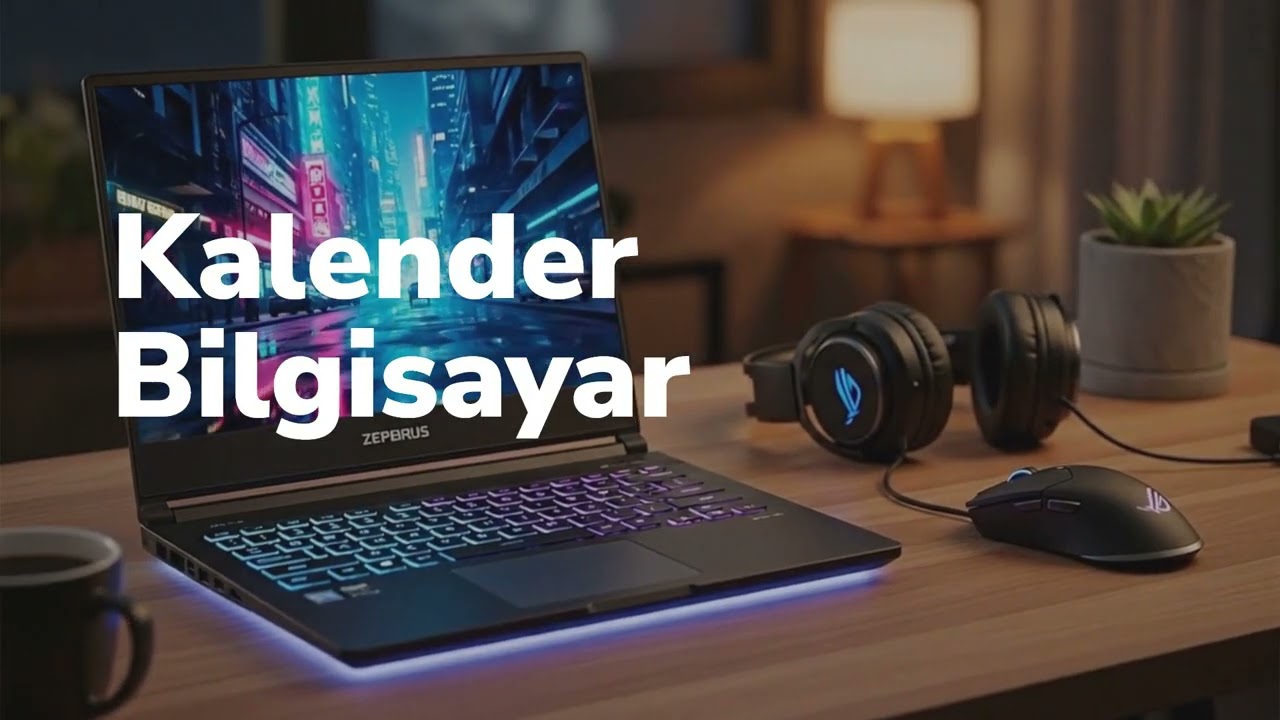 RGB Gaming Laptop, Kulaklık ve Mouse Vitrini video kapağı