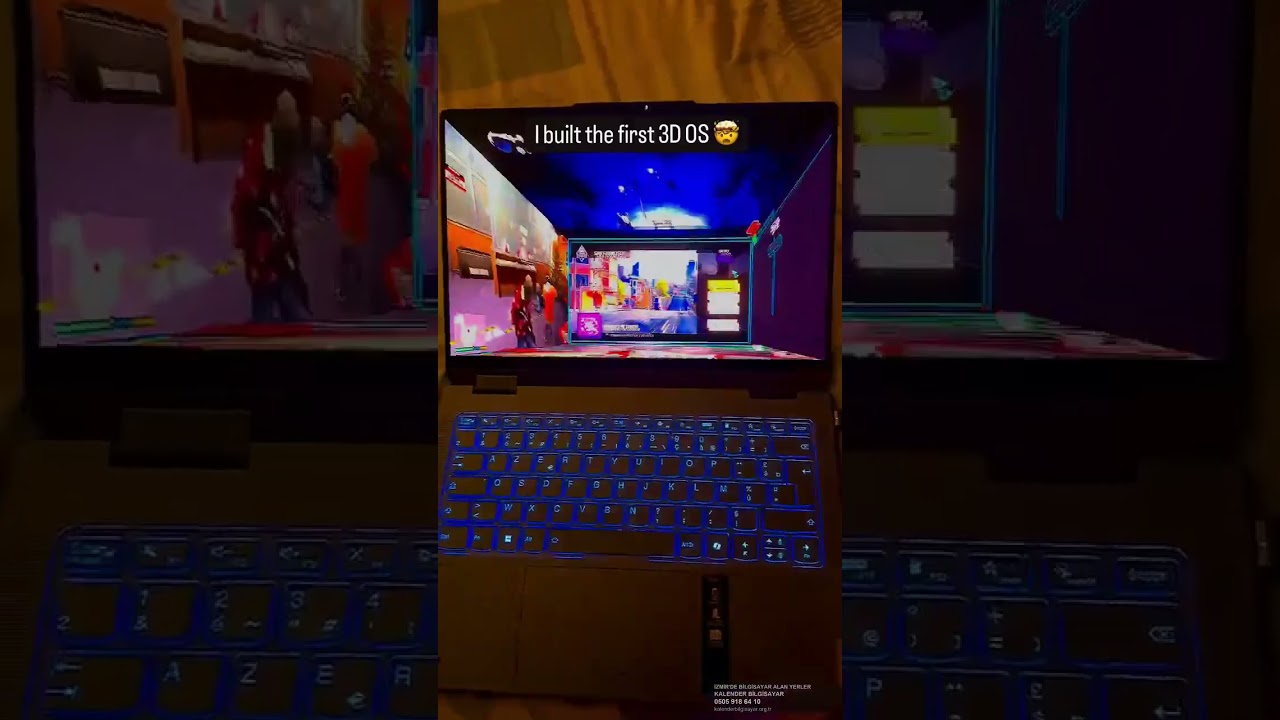 İlk 3D İşletim Sistemi mi? 💻🔥 video kapağı