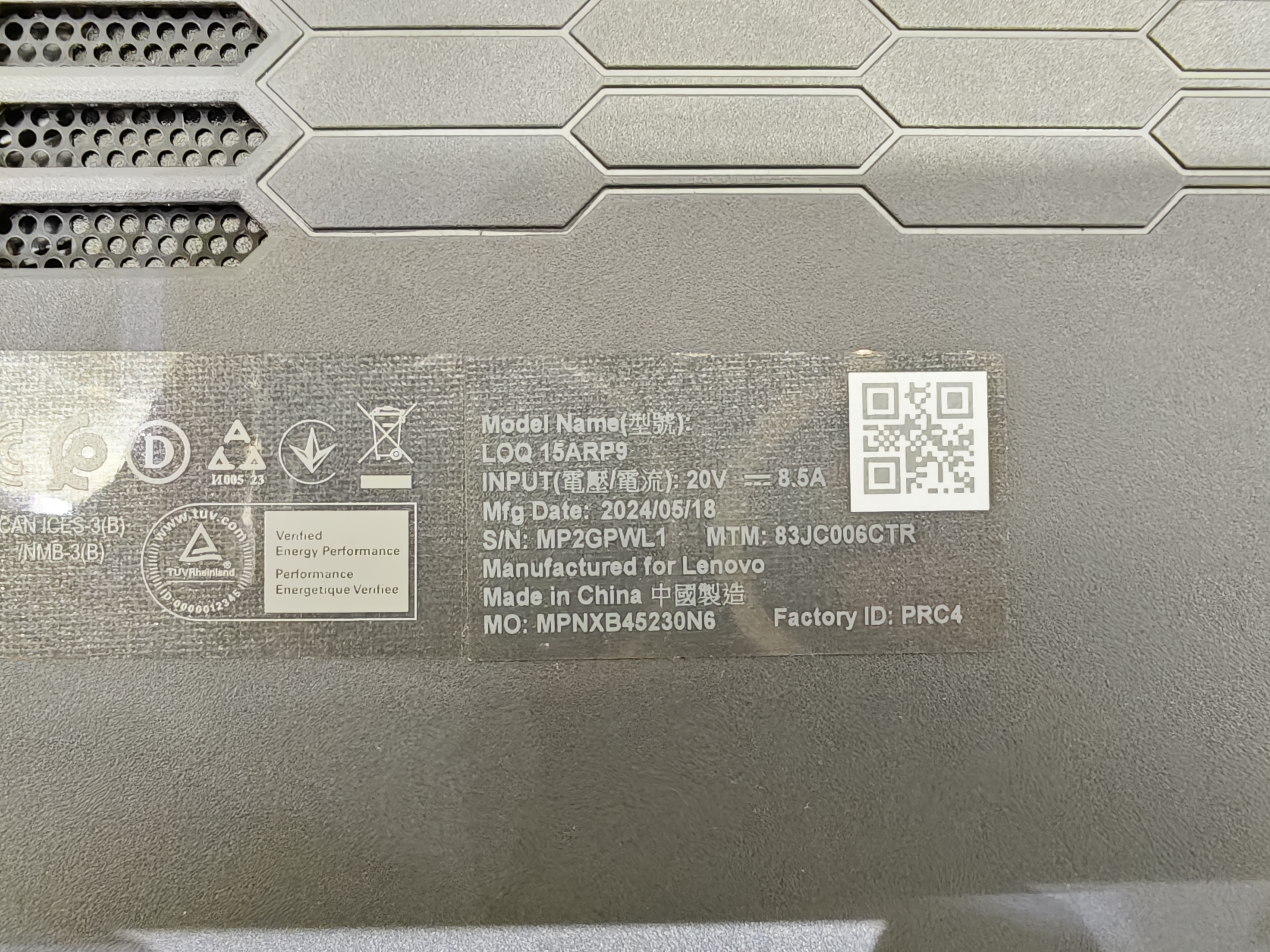 Lenovo Lenovo LOQ Ryzen 7 7435HS RTX 4050 6 GB 24 GB RAM 512 GB SSD - Görsel 7