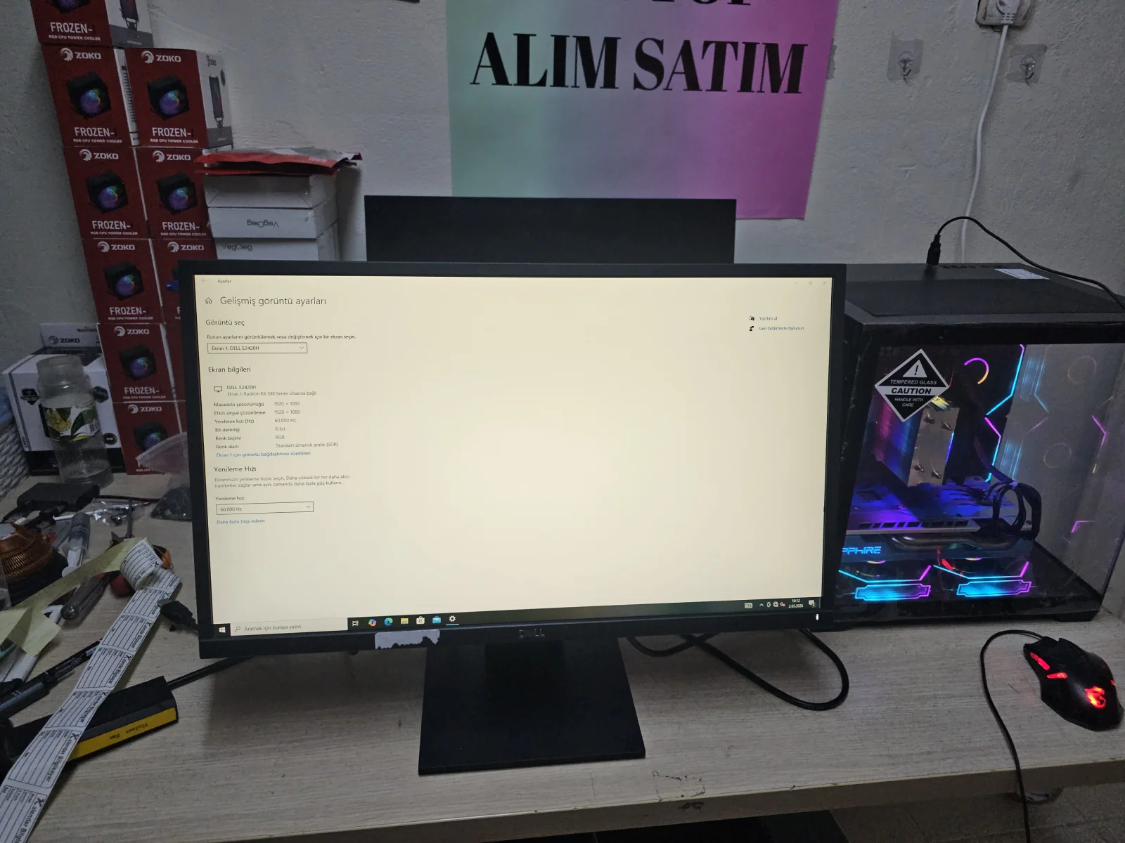 Dell SE2420H 23.8" 5 ms Full HD 60Hz  IPS Monitör
