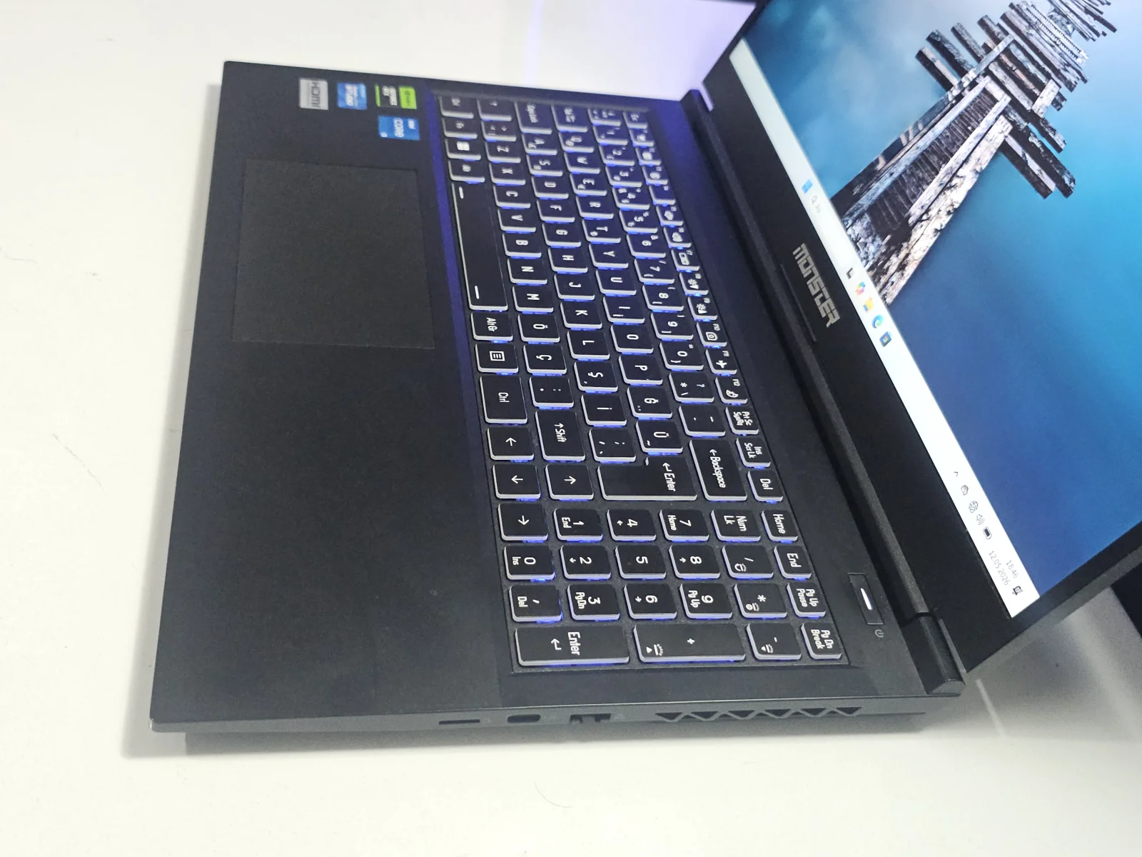 İkinci El Monster Monster Tulpar T5 V23.3 i5 12.Nesil RTX 4060 32GB Ram 1TB - Görsel 2