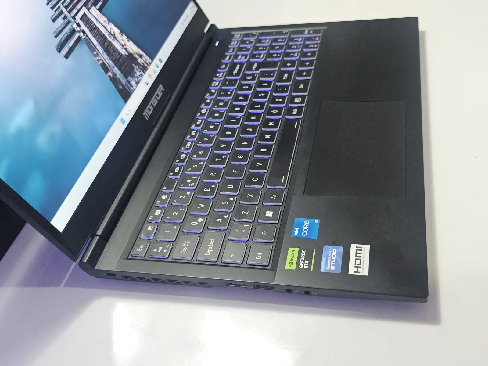 İkinci El Monster Monster Tulpar T5 V23.3 i5 12.Nesil RTX 4060 32GB Ram 1TB - Görsel 3