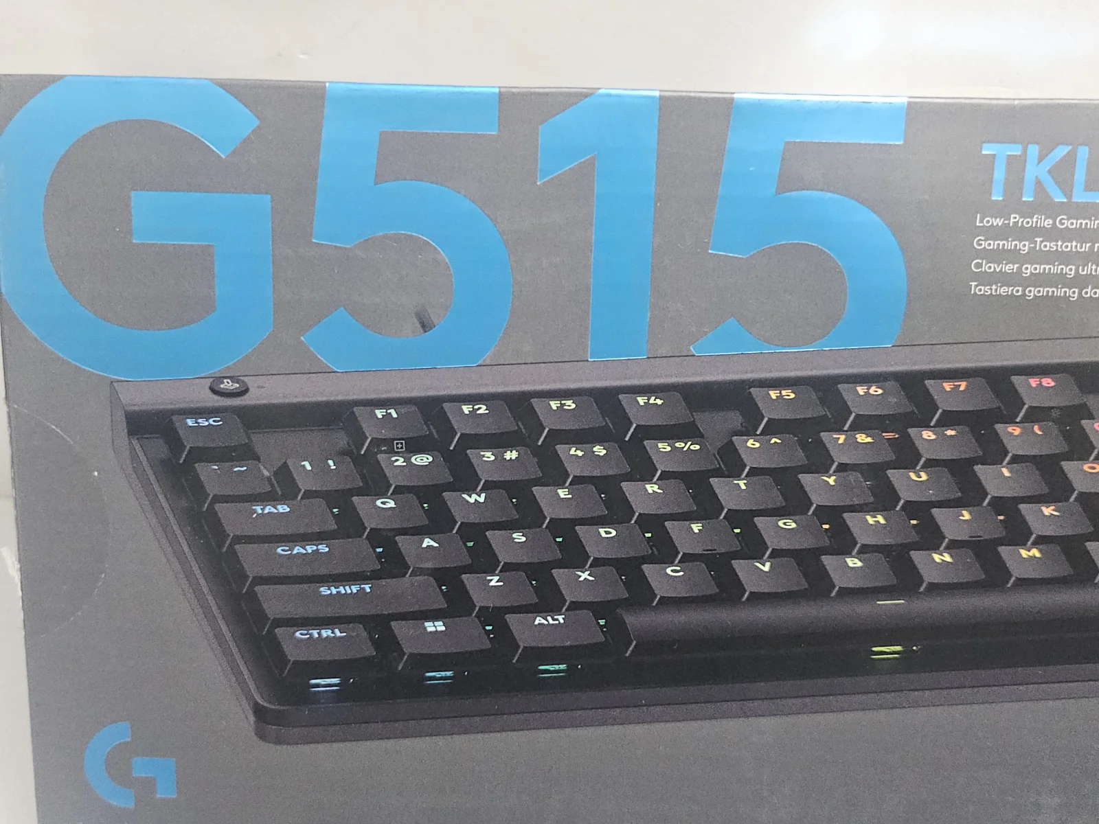 Logitech Logitech G515 Lightspeed Tkl Rgb Tactile Switch Kablosuz - Görsel 3