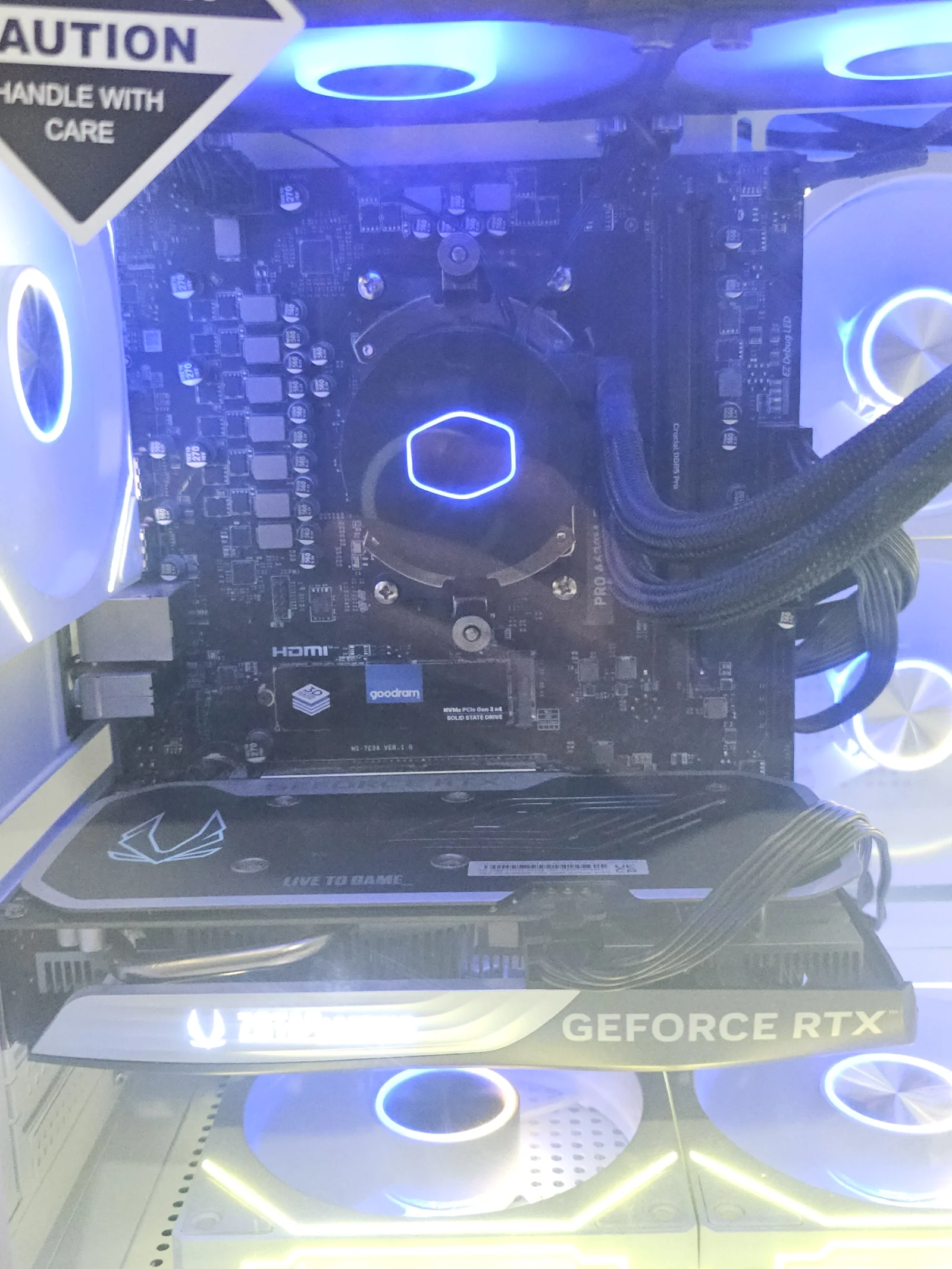 Diğer Ryzen 5 7500F - RTX 4060 - 16GB RAM - 512GB SSD Akvaryum - Görsel 3
