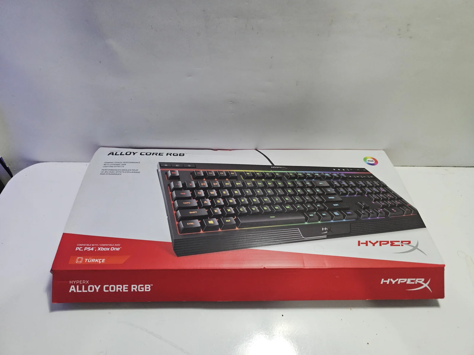 HyperX Alloy Core RGB  Kablolu Oyuncu Klavyesi