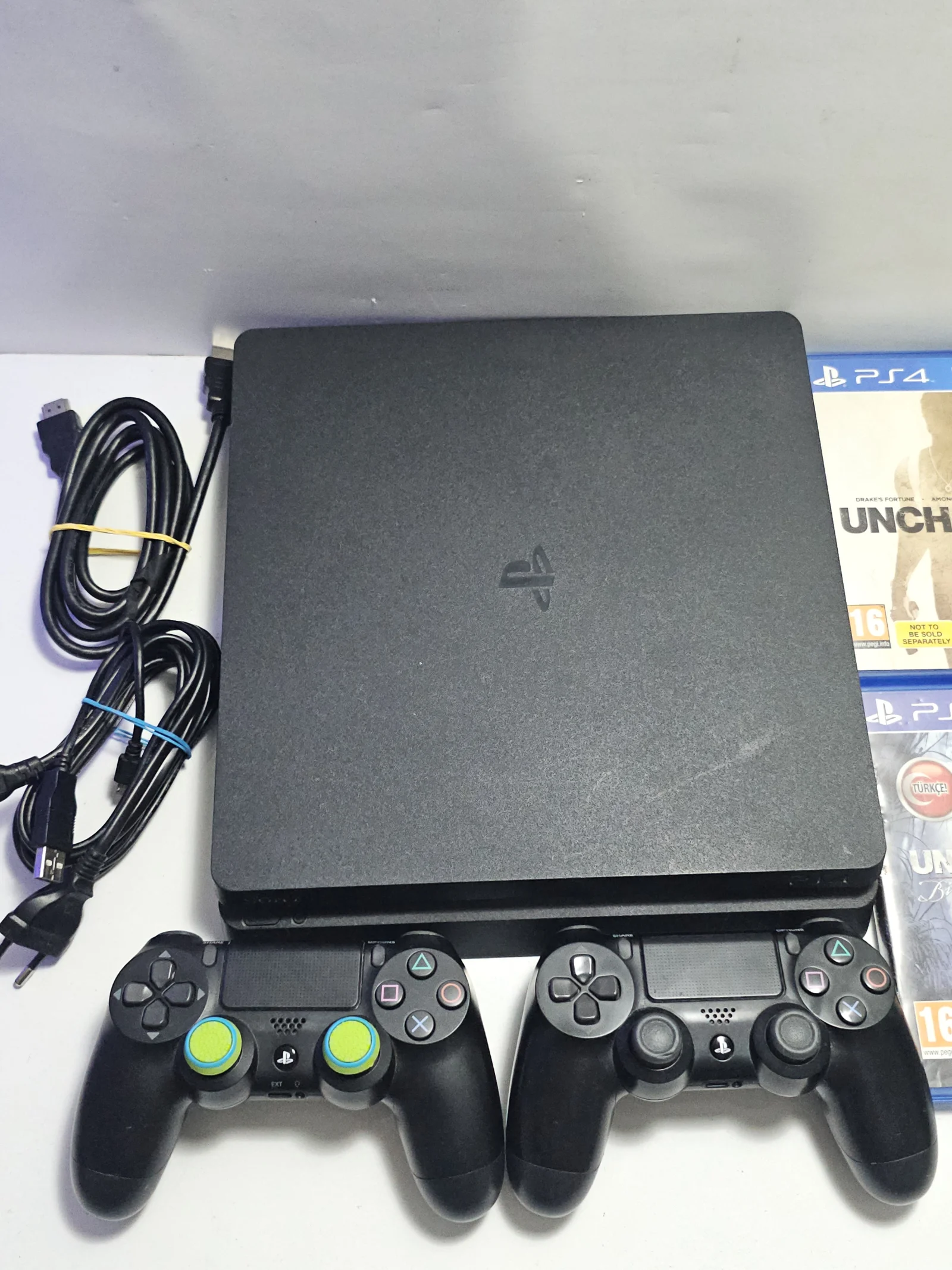 İkinci El Sony Playstation 4 slim 500GB Çift Kol - Görsel 2