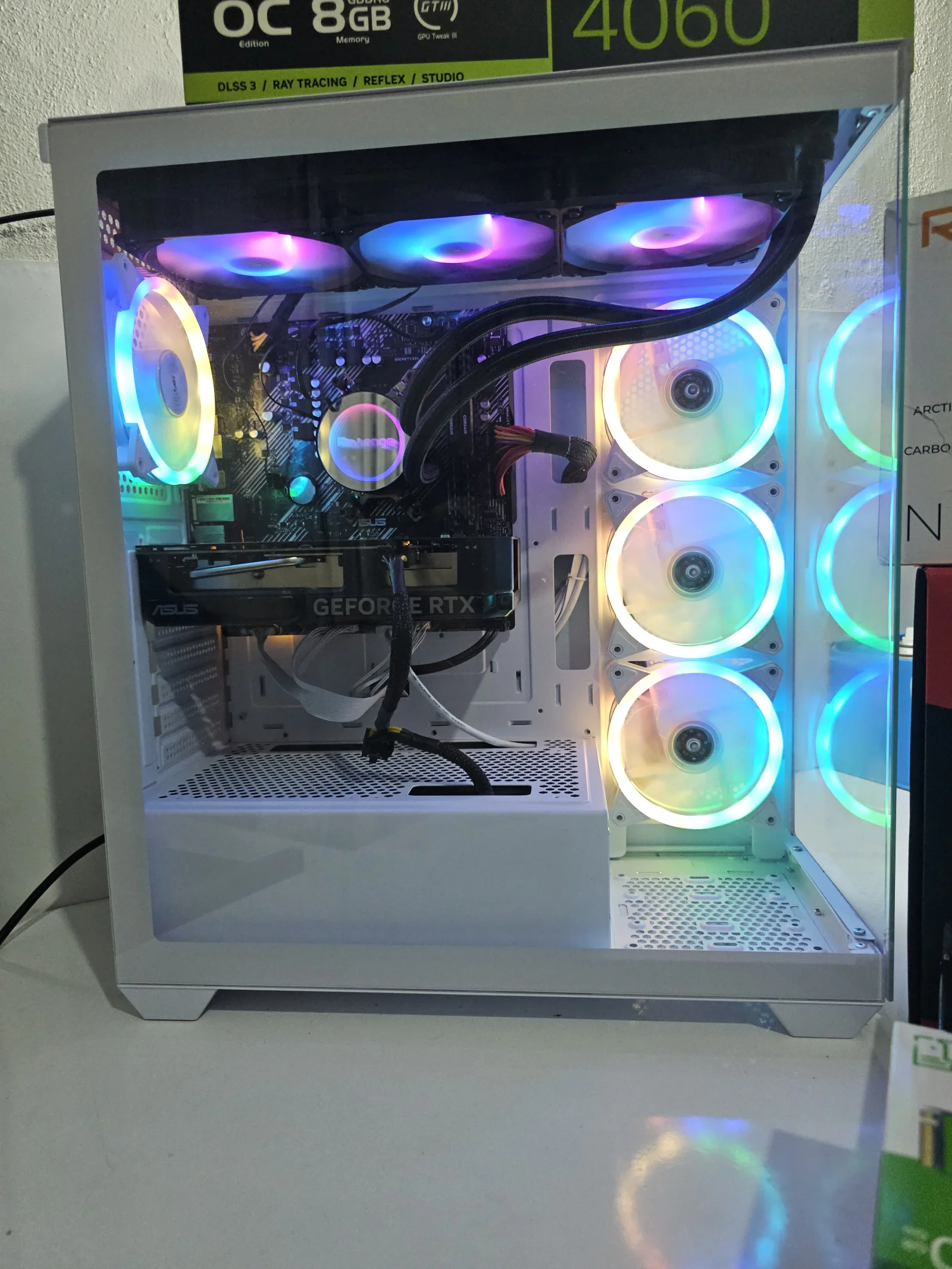 Diğer Ryzen 5 5600 RTX 4060 16GB RAM 500GB SSD 360Mm Sıvı Soğutma - Görsel 2