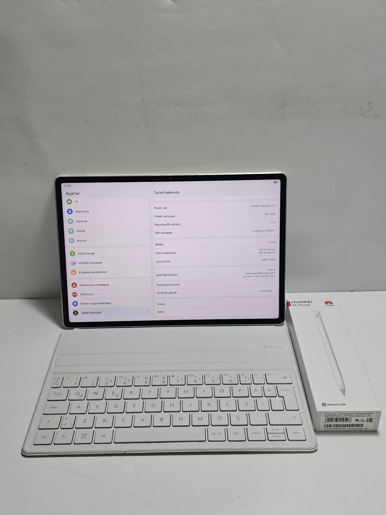 İkinci El Huawei Huawei MatePad 12X 12GB Ram 256GB SSD - Görsel 1
