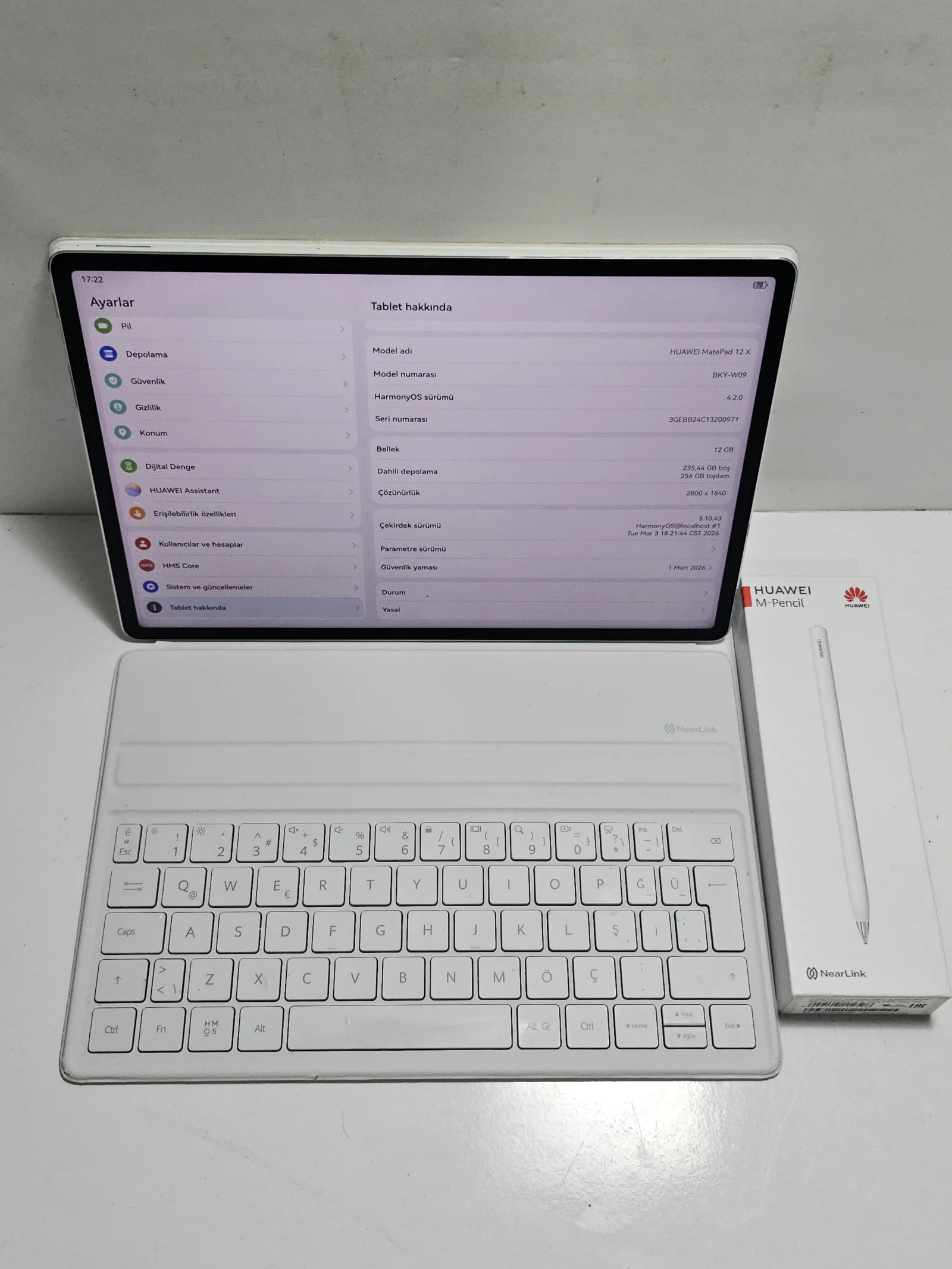 İkinci El Huawei Huawei MatePad 12X 12GB Ram 256GB SSD - Görsel 2