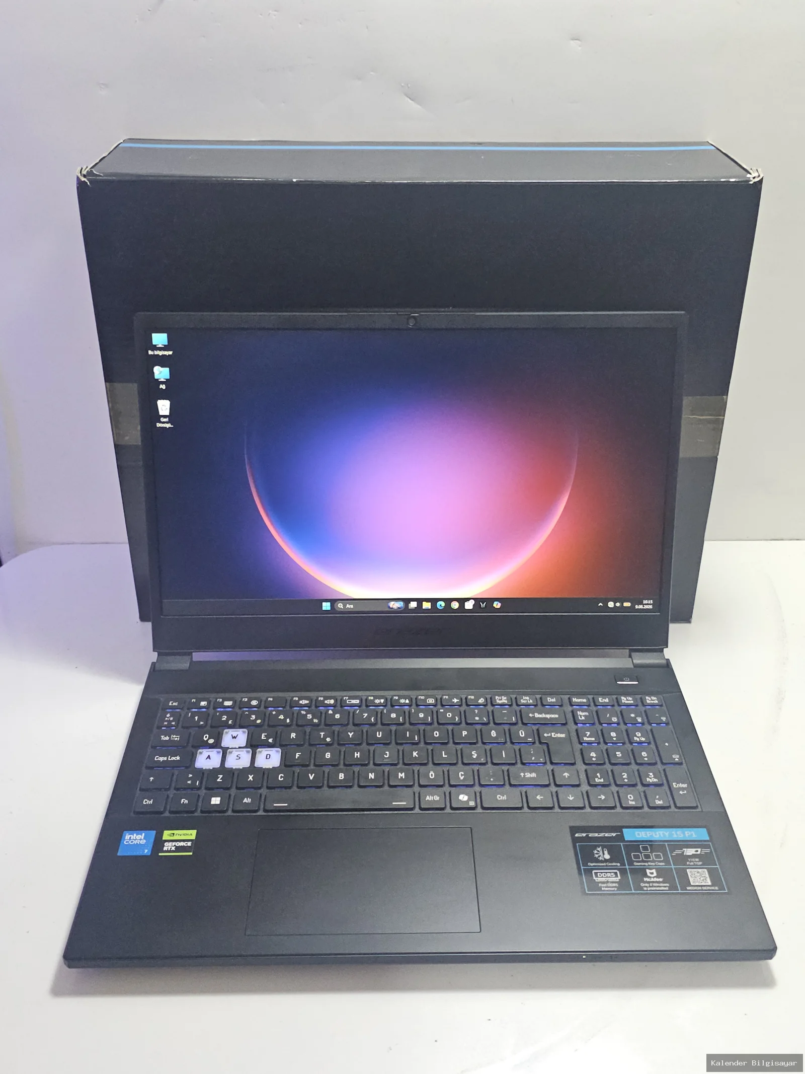 İkinci El Arezer Arezer Ultra 7 250H RTX 5060 8GB 1TB SSD 16GB Ram DDR5 W11 - Görsel 1