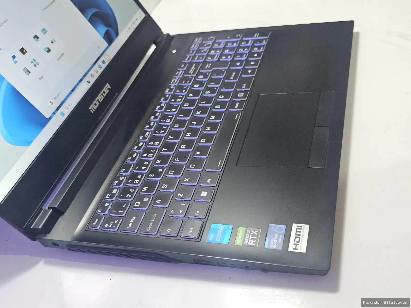İkinci El Monster Monster Abra A5 V17.2 i5 11.nesil 16GB Ram 512GB SSD 3050 Ti - Görsel 3