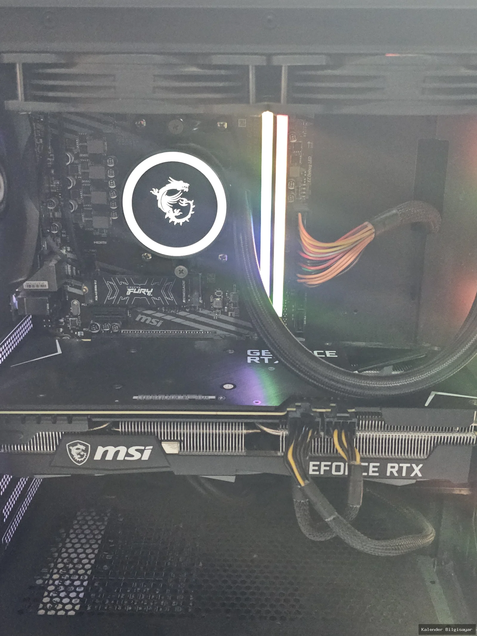 Diğer Ryzen 5 5600X Msi 3060 Ti 8GB 1TB SSD 16GB RAM Gaming - Görsel 3