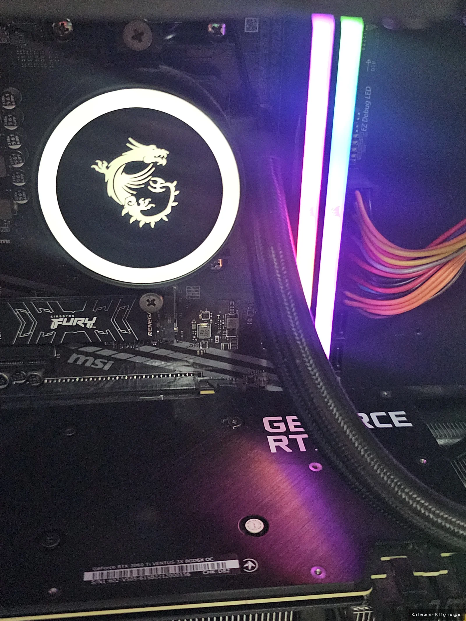 Diğer Ryzen 5 5600X Msi 3060 Ti 8GB 1TB SSD 16GB RAM Gaming - Görsel 4