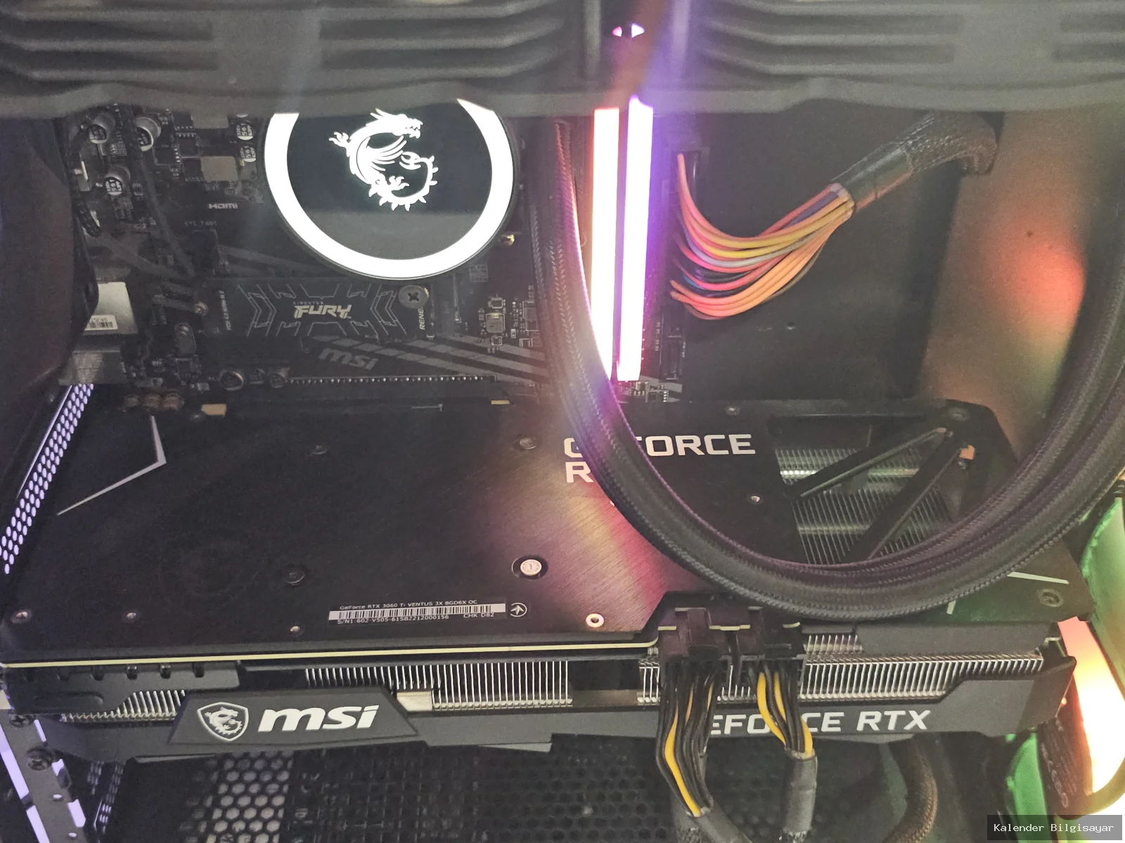 Diğer Ryzen 5 5600X Msi 3060 Ti 8GB 1TB SSD 16GB RAM Gaming - Görsel 5