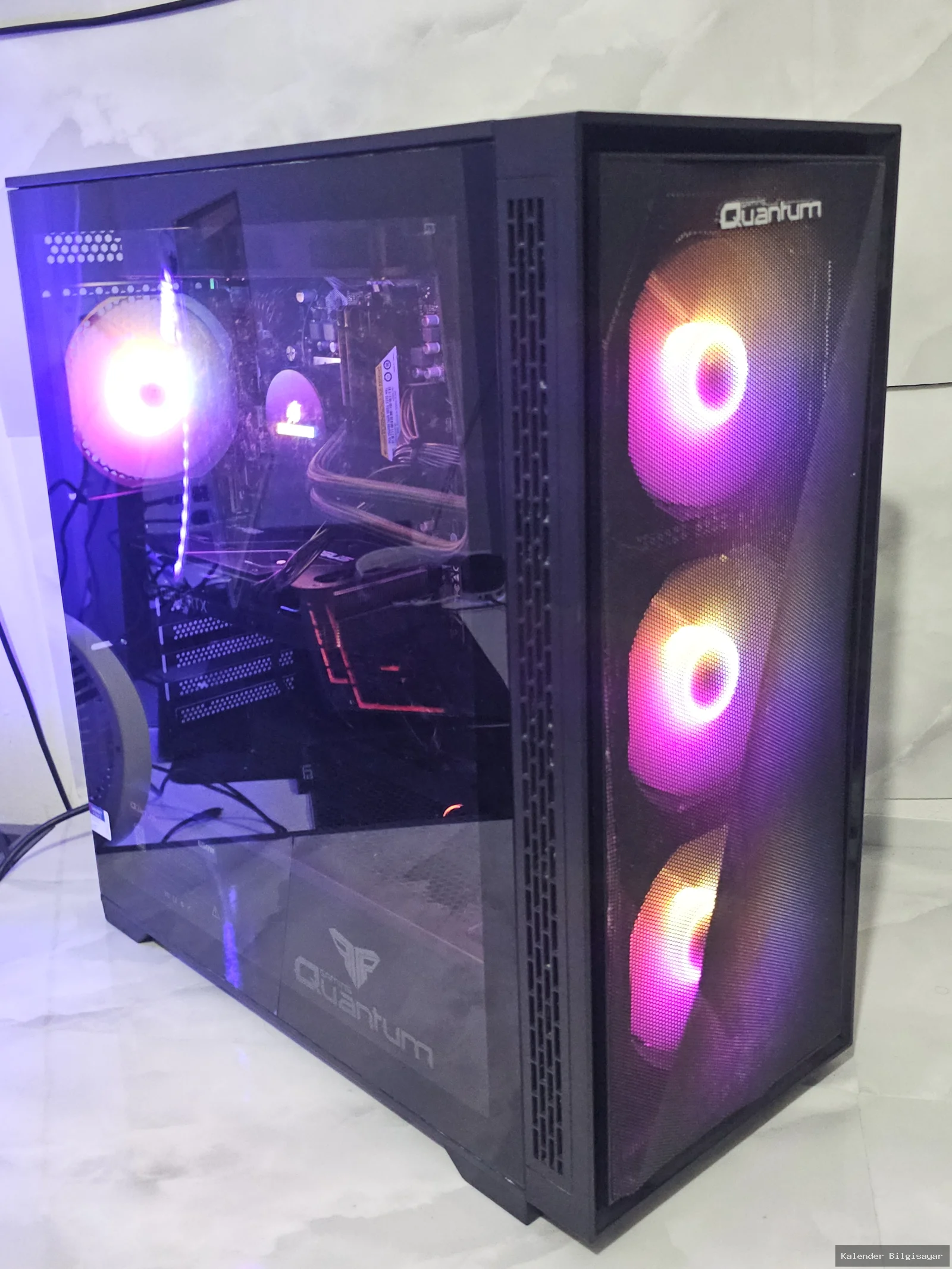 Quantum Quantum i7 11700 - RTX 4060 8GB - 32GB RAM - 1TB SSD - Görsel 2