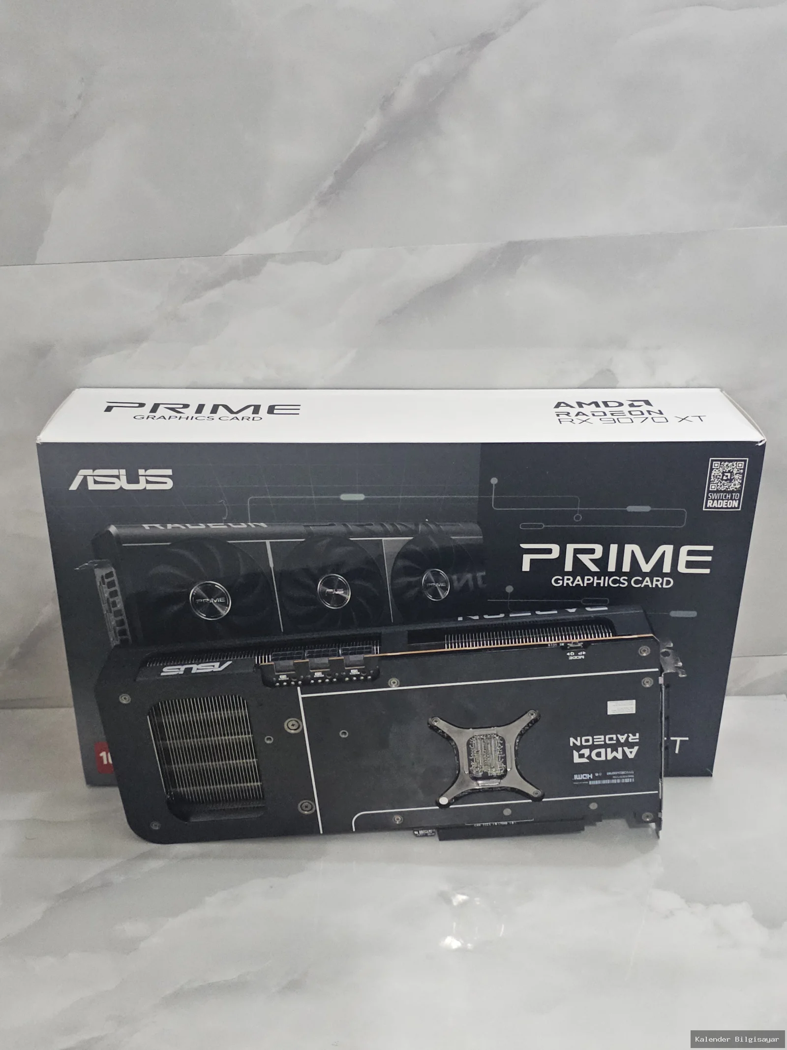 Asus Asus RX 9070 Xt Prime Oc Edition 256 Bit Gddr6 16 GB - Görsel 2