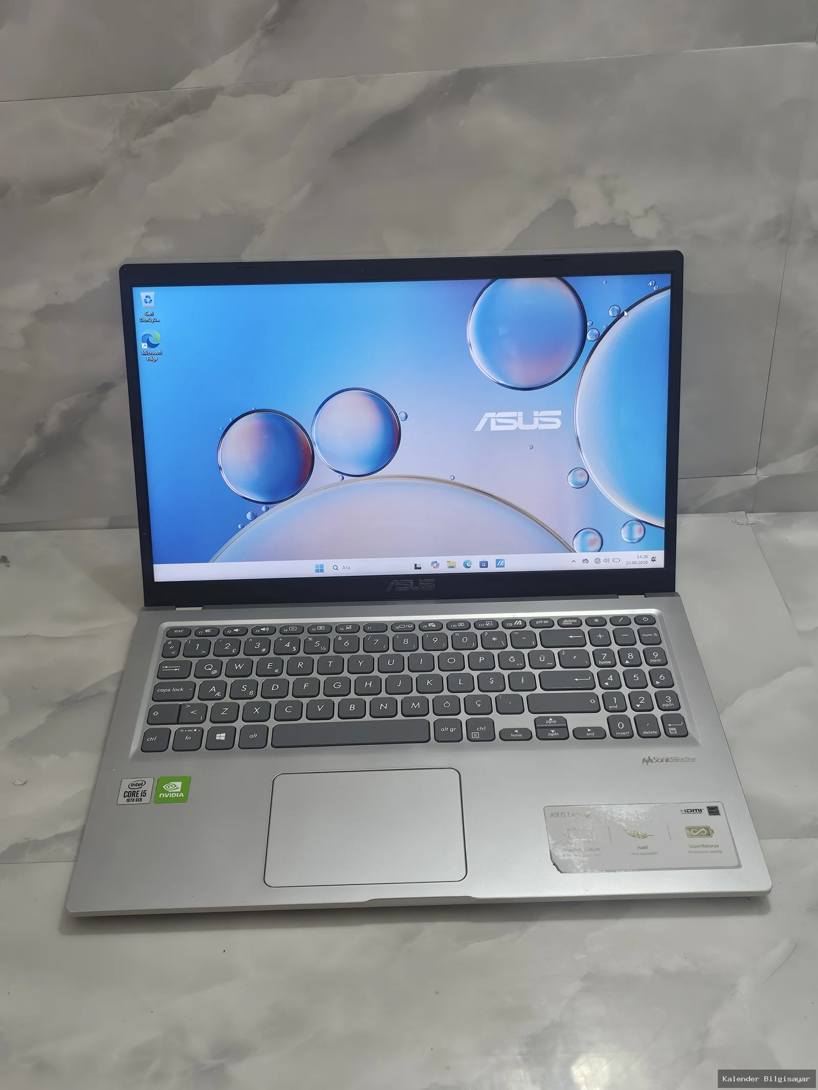 İkinci El Asus Asus Vivobook i5 1035G1 Mx 130 2GB 256GB SSD 8GB Ram Laptop - Görsel 1