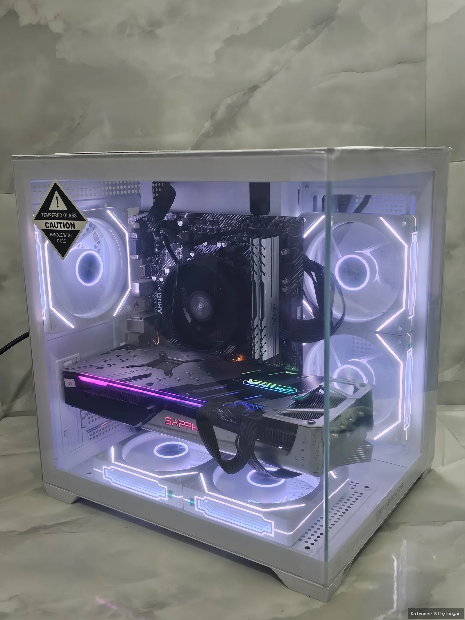 Ryzen 5 5500 RX 5700 XT 8GB 512GB SSD 16GB Ram