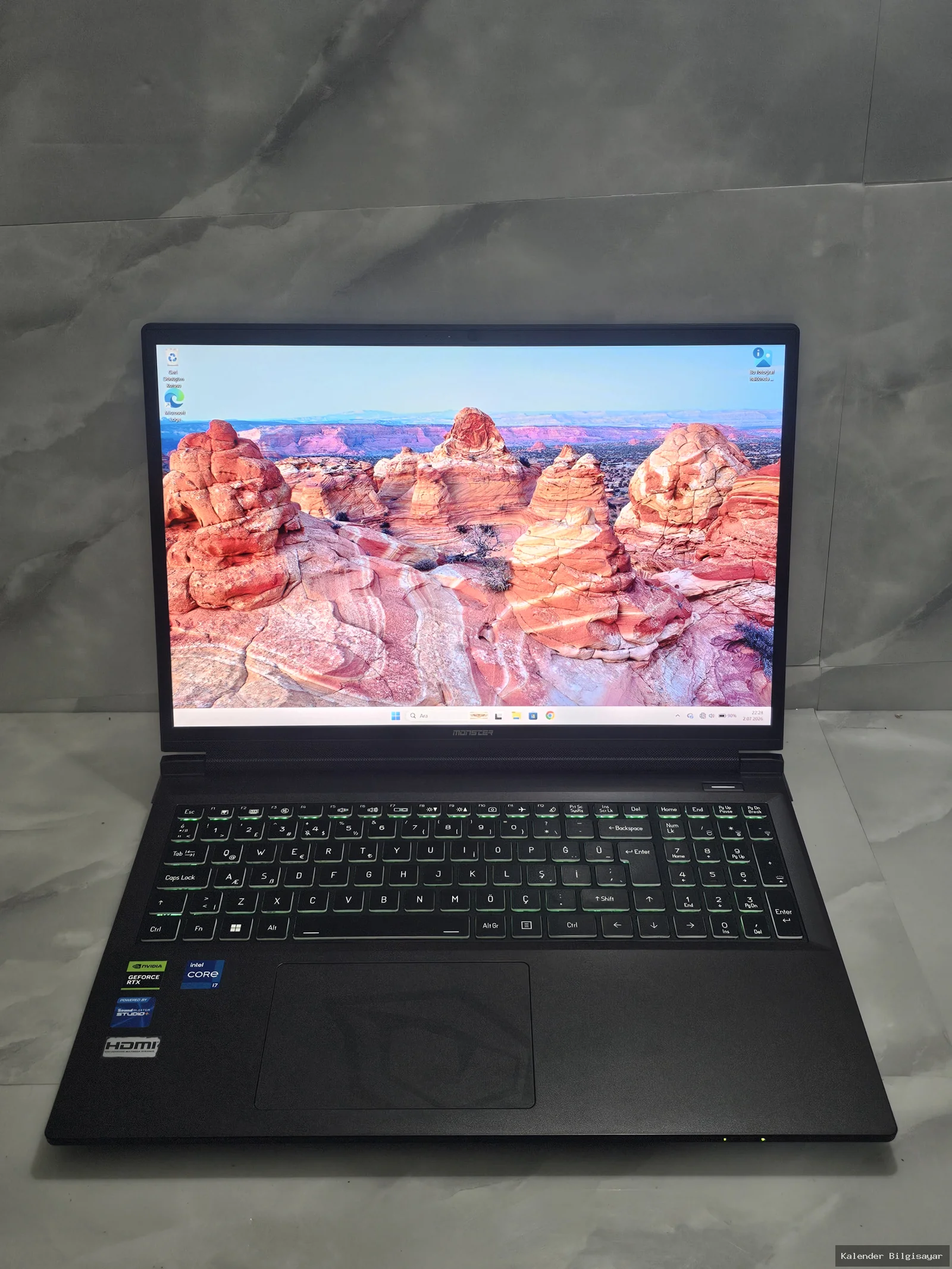 İkinci El Monster Monster Tulpar T6 v3.2 i7 13700HX RTX 4070 8GB 512GB 16GB - Görsel 1