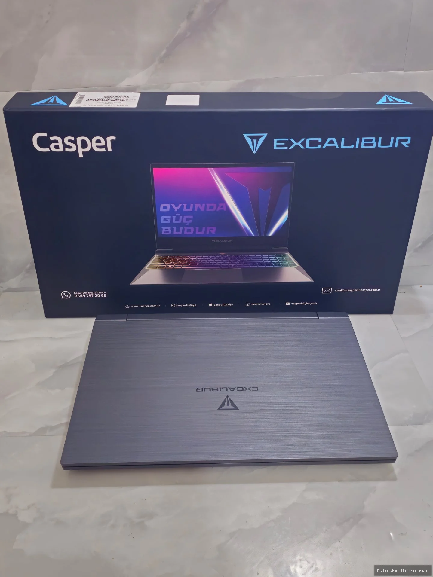 İkinci El Casper Casper Excalibur i7 13620H RTX 5060 8GB 1TB SSD 16GB Ram - Görsel 4