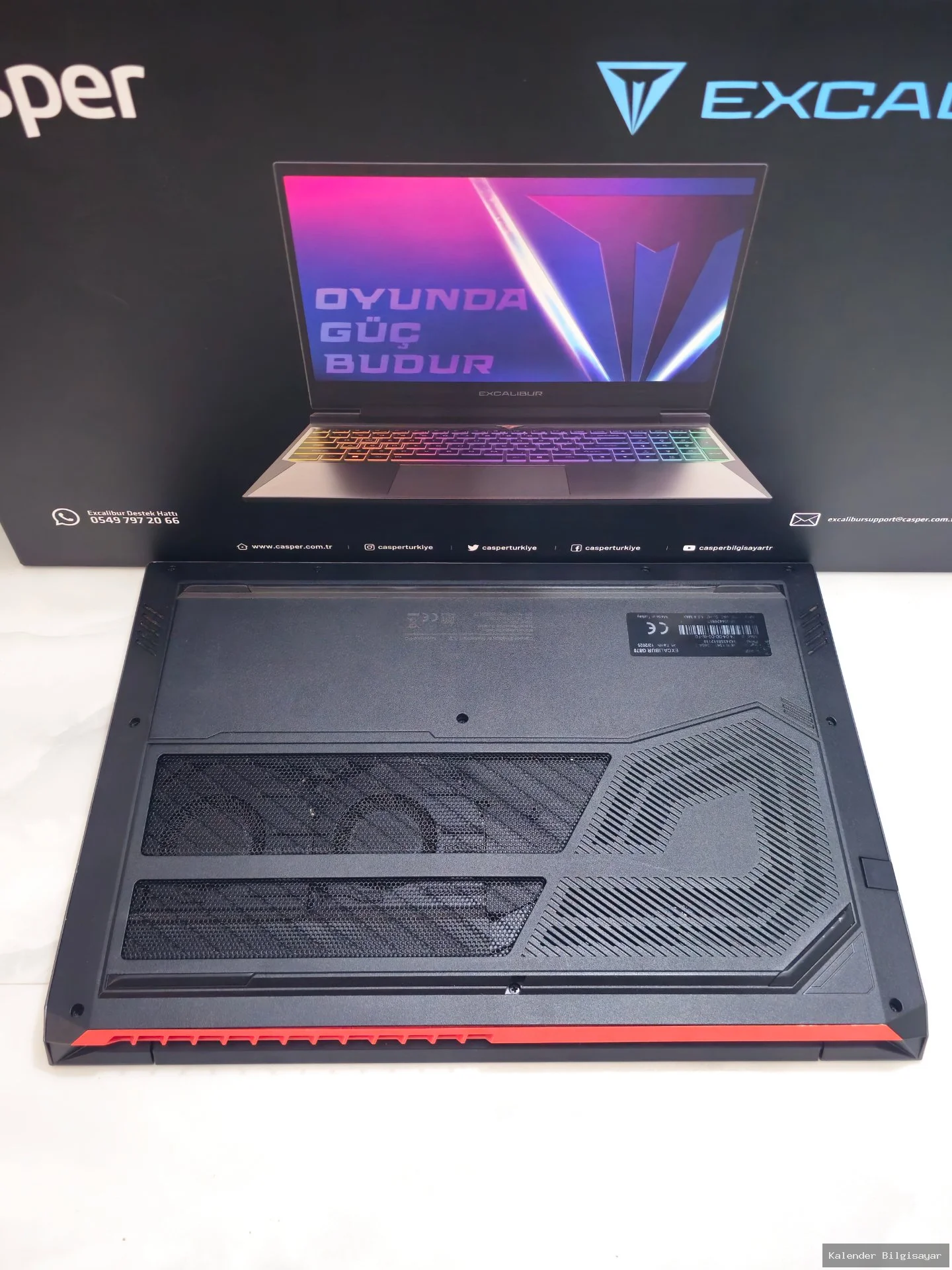 İkinci El Casper Casper Excalibur i7 13620H RTX 5060 8GB 1TB SSD 16GB Ram - Görsel 5