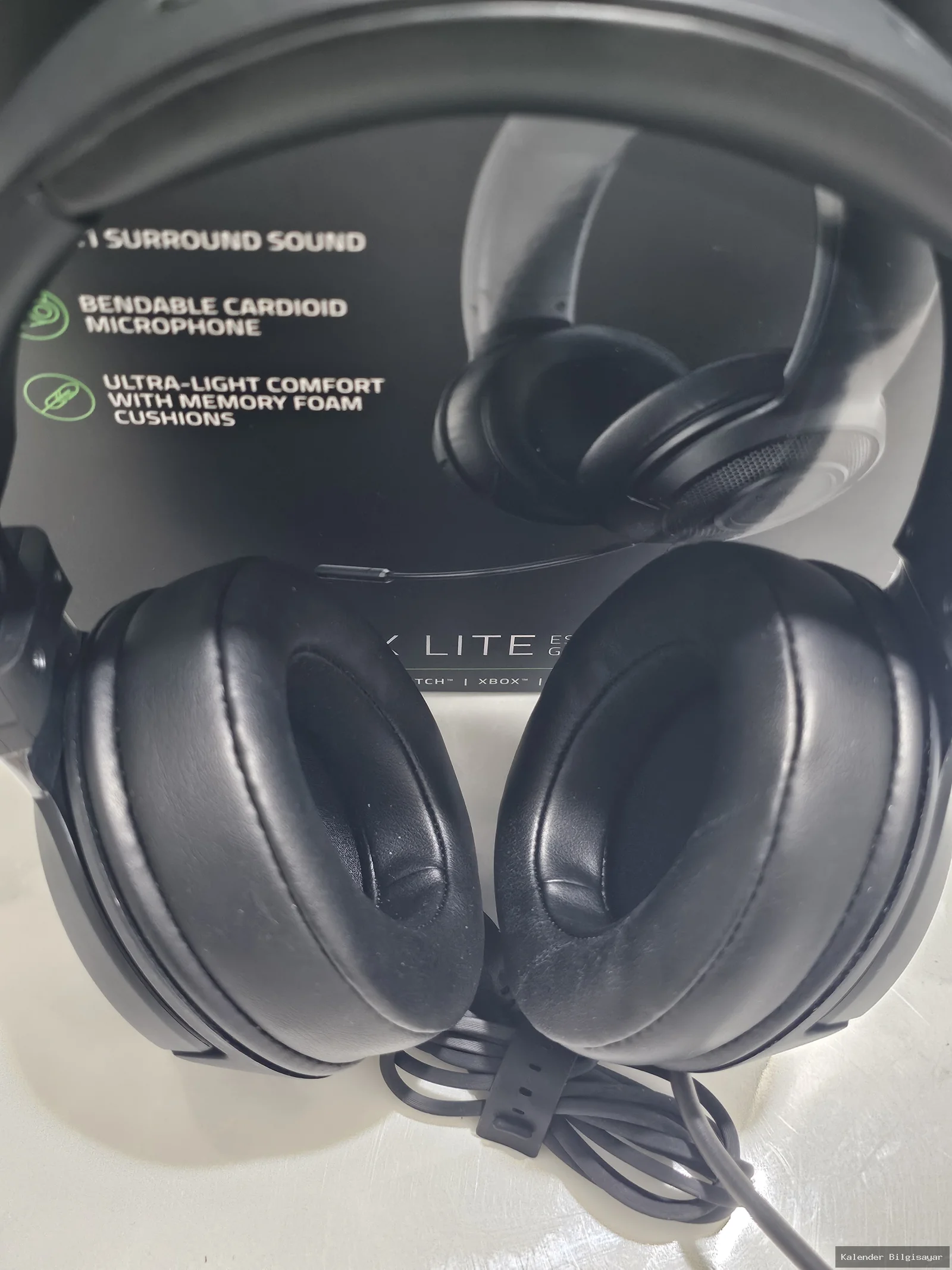 İkinci El Razer Razer Kraken X Lite 7.1 Kablolu Kulak Üstü Oyuncu Kulaklığı - Görsel 3