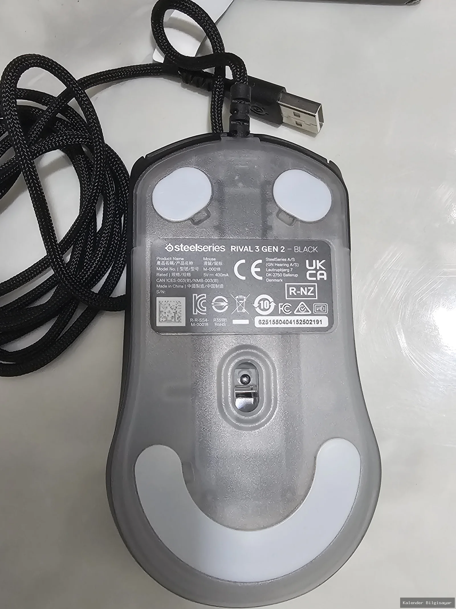 Steelseries Steelseries Rival 3 Gen 2 8500 Dpi Gaming Mouse-Si̇yah - Görsel 3