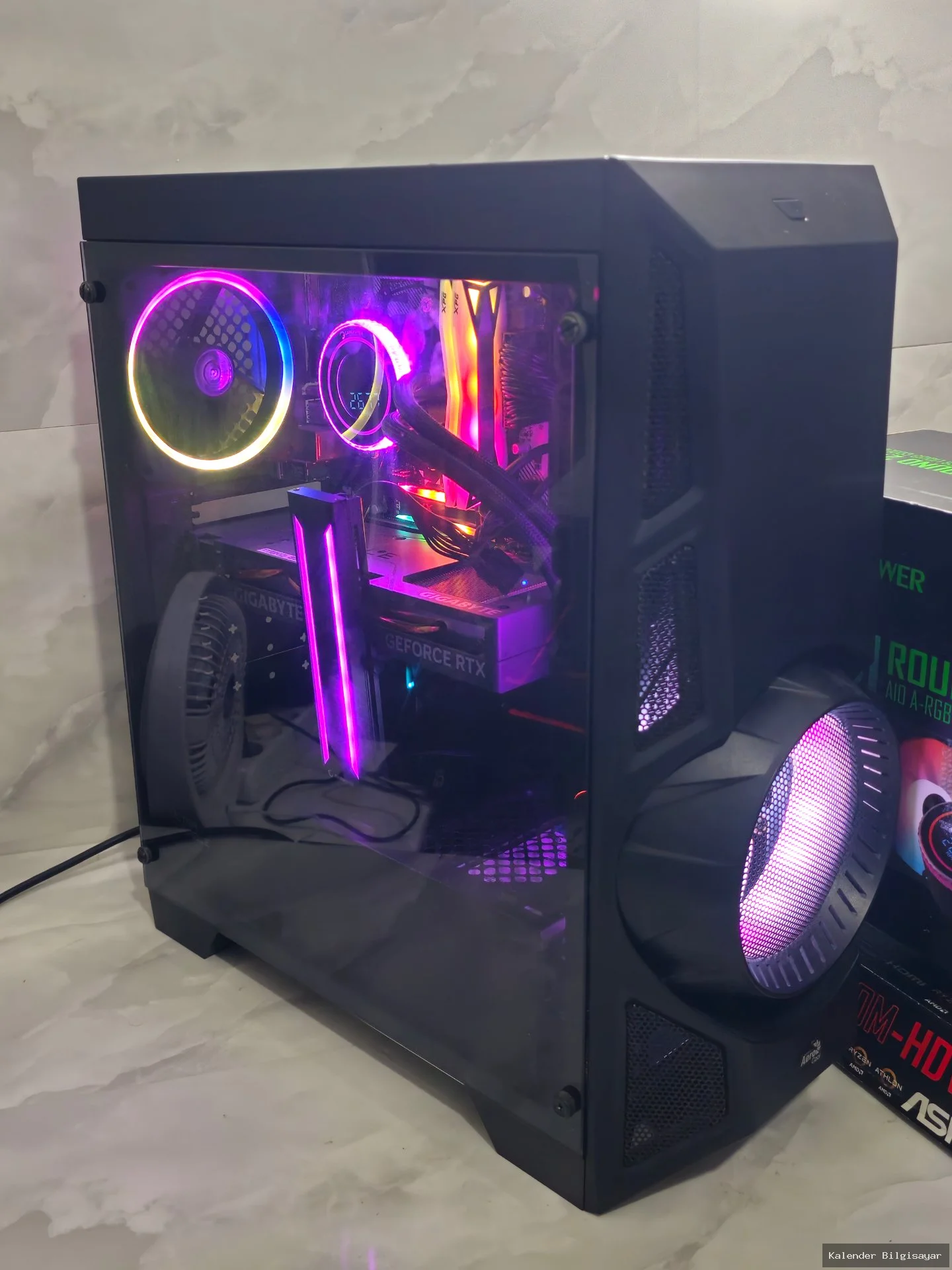 Diğer Ryzen 7 5700X RTX 4060 16 GB RAM 512 GB SSD 1 TB HDD - Görsel 4