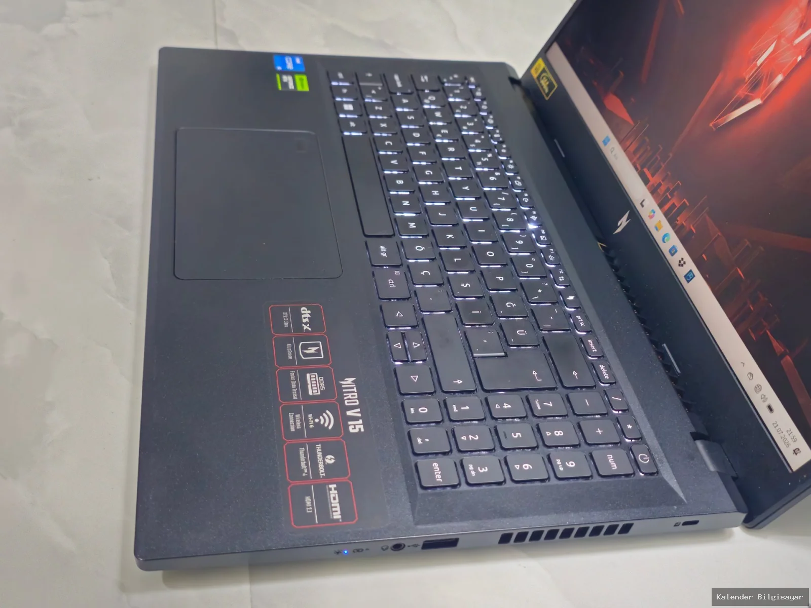 Acer Acer i5 13420H RTX 3050 6 GB 512 GB SSD 16 GB DDR5 RAM - Görsel 2