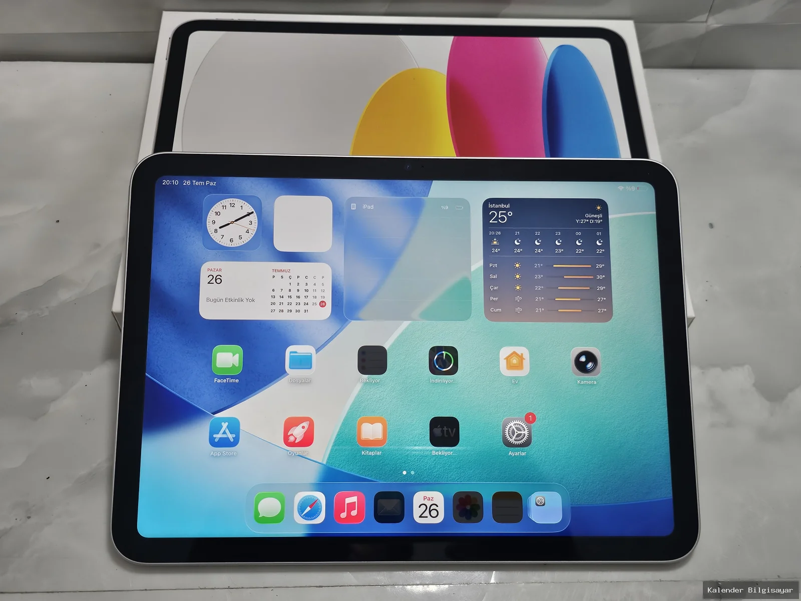 İkinci El Apple iPad 10. Nesil Wi-Fi 64 GB 10.9" Garantili Tablet - Görsel 1
