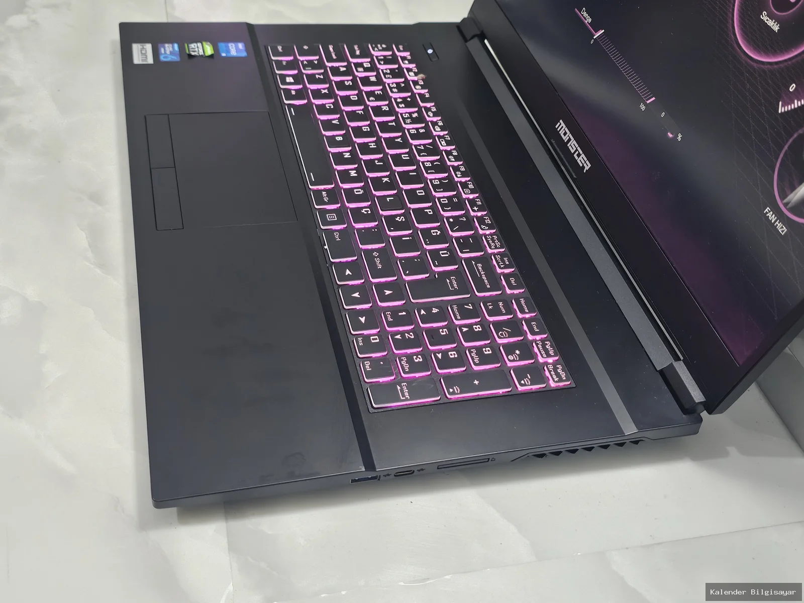 Monster Monster A7 V13.2 i5 11400H RTX 3050 Ti 8 GB RAM 512 GB SSD Gaming Laptop - Görsel 2