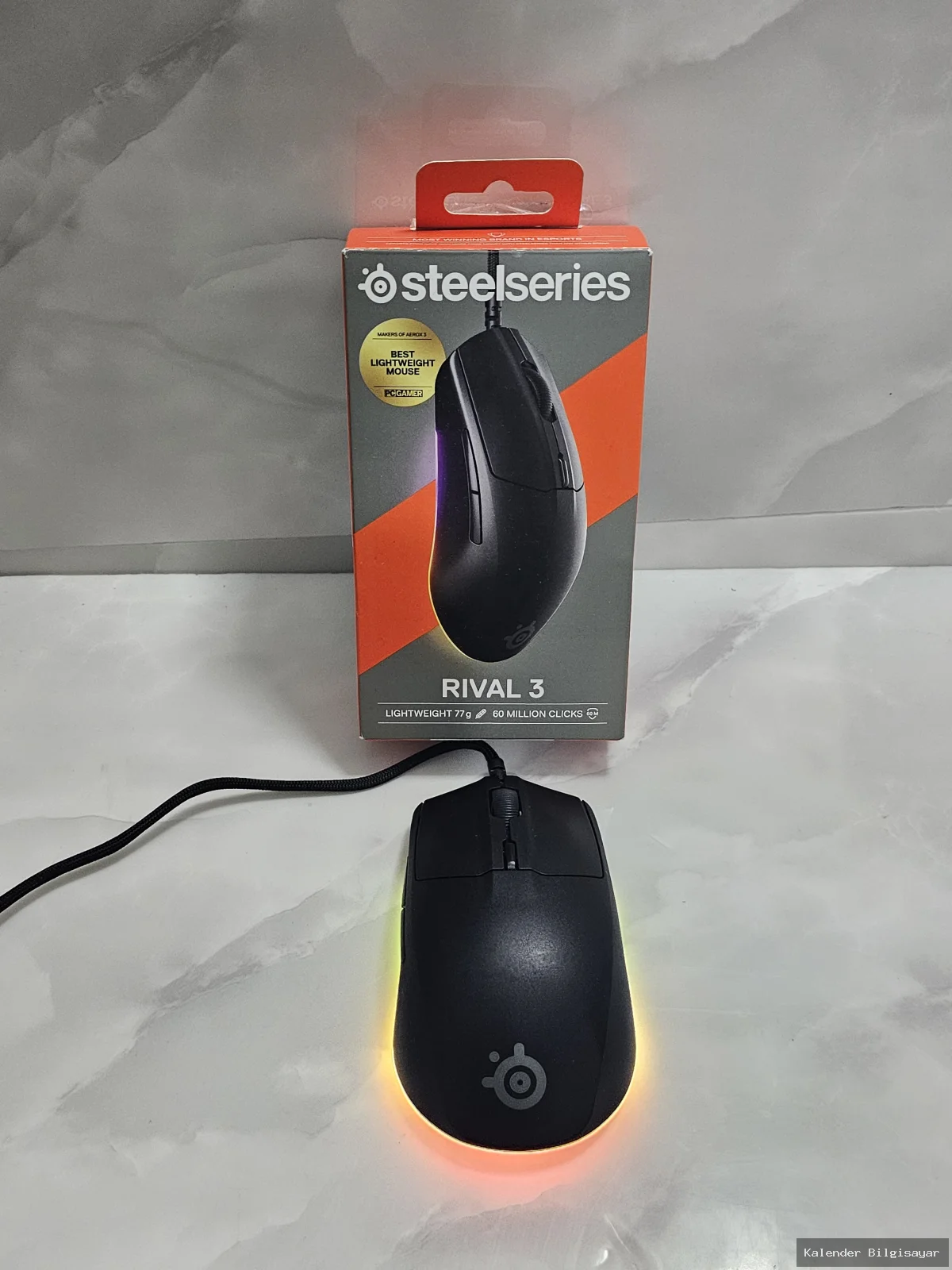 SteelSeries Rival 3 Gen 2 RGB Optik Kablolu Oyuncu Mouse