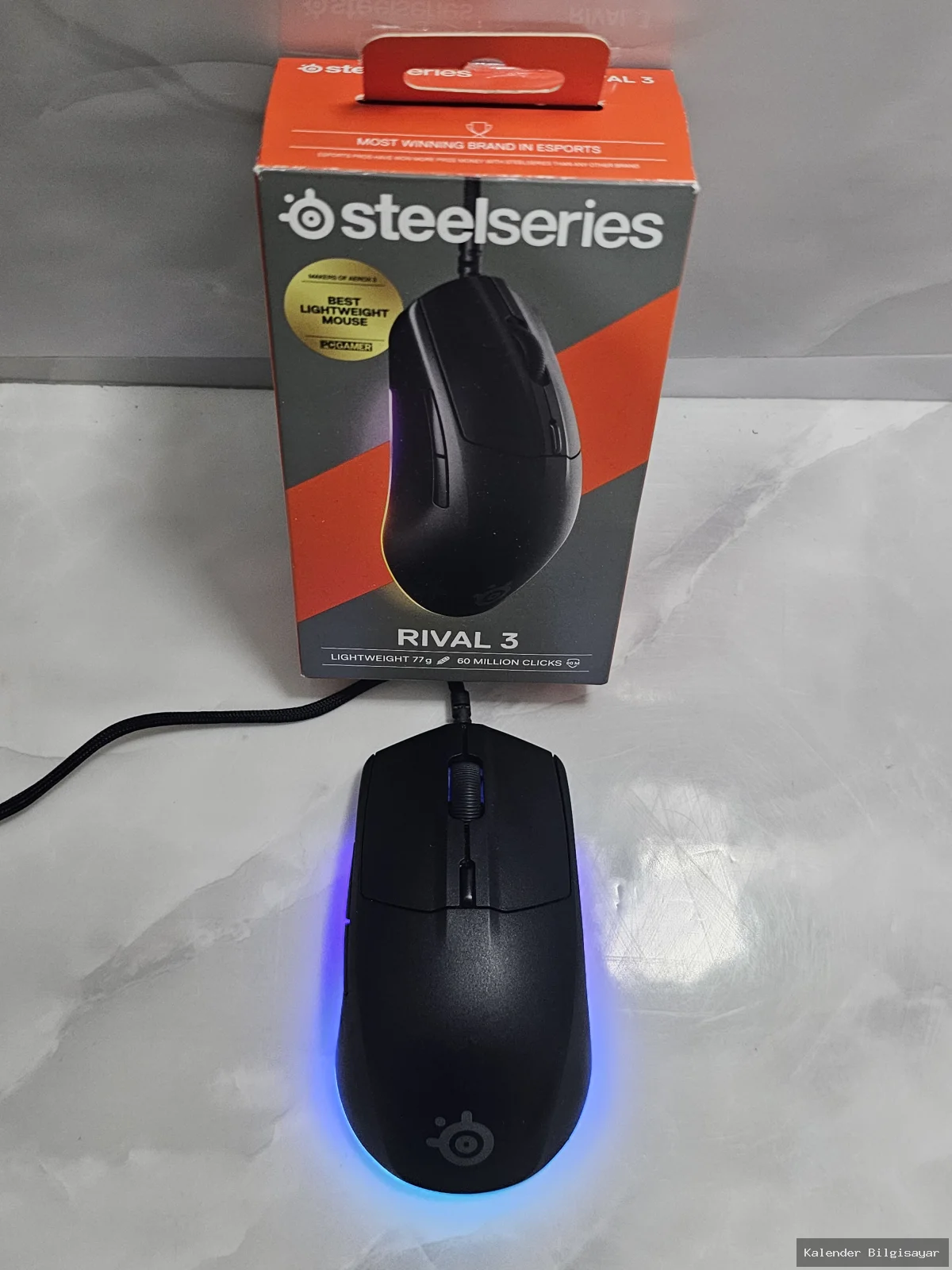 Steelseries SteelSeries Rival 3 Gen 2 RGB Optik Kablolu Oyuncu Mouse - Görsel 2
