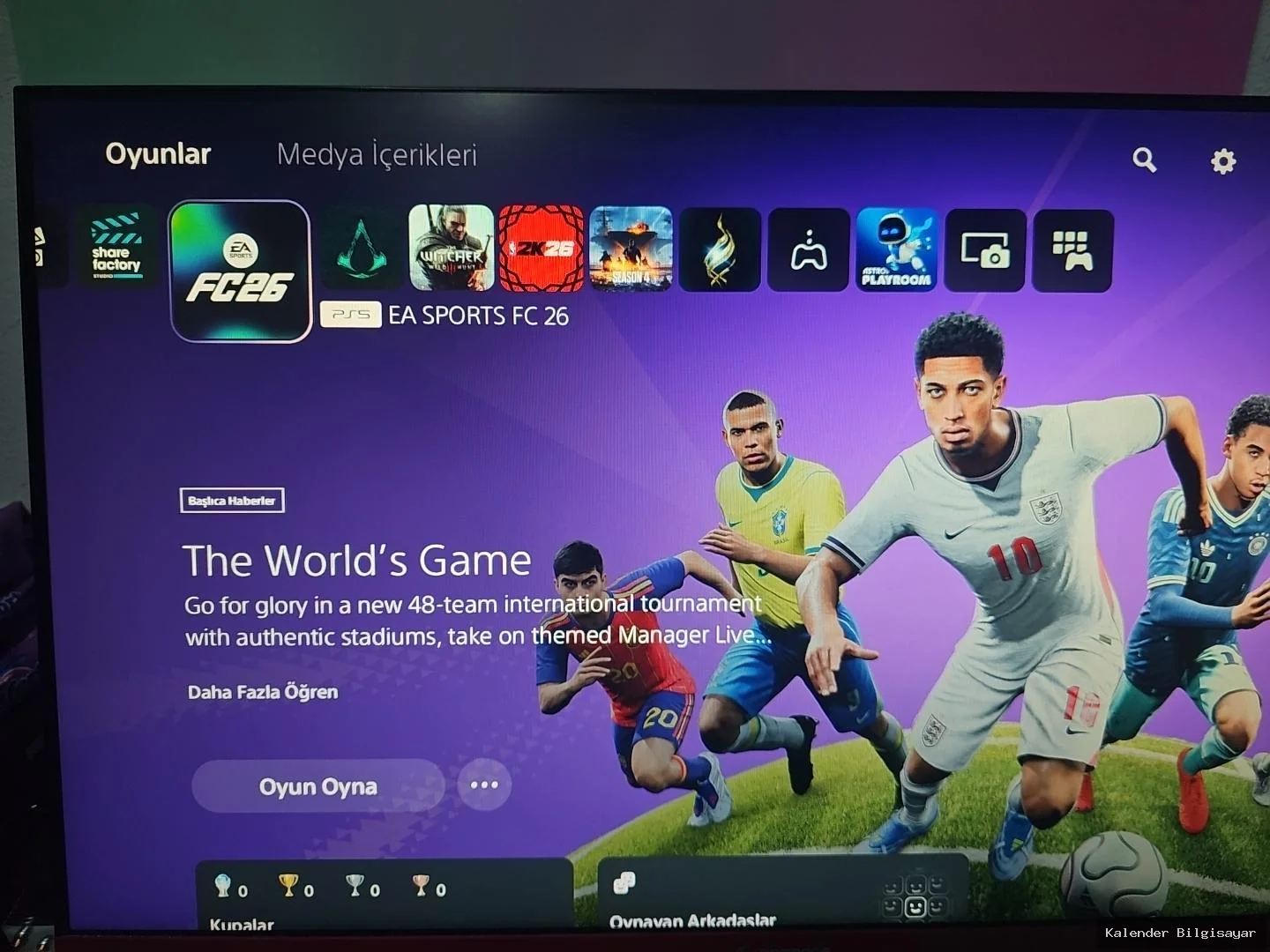 Sony Sony PlayStation 5 Cd'li Tek Kol Orijinal 825 GB 7 Oyun Hediye - Görsel 4