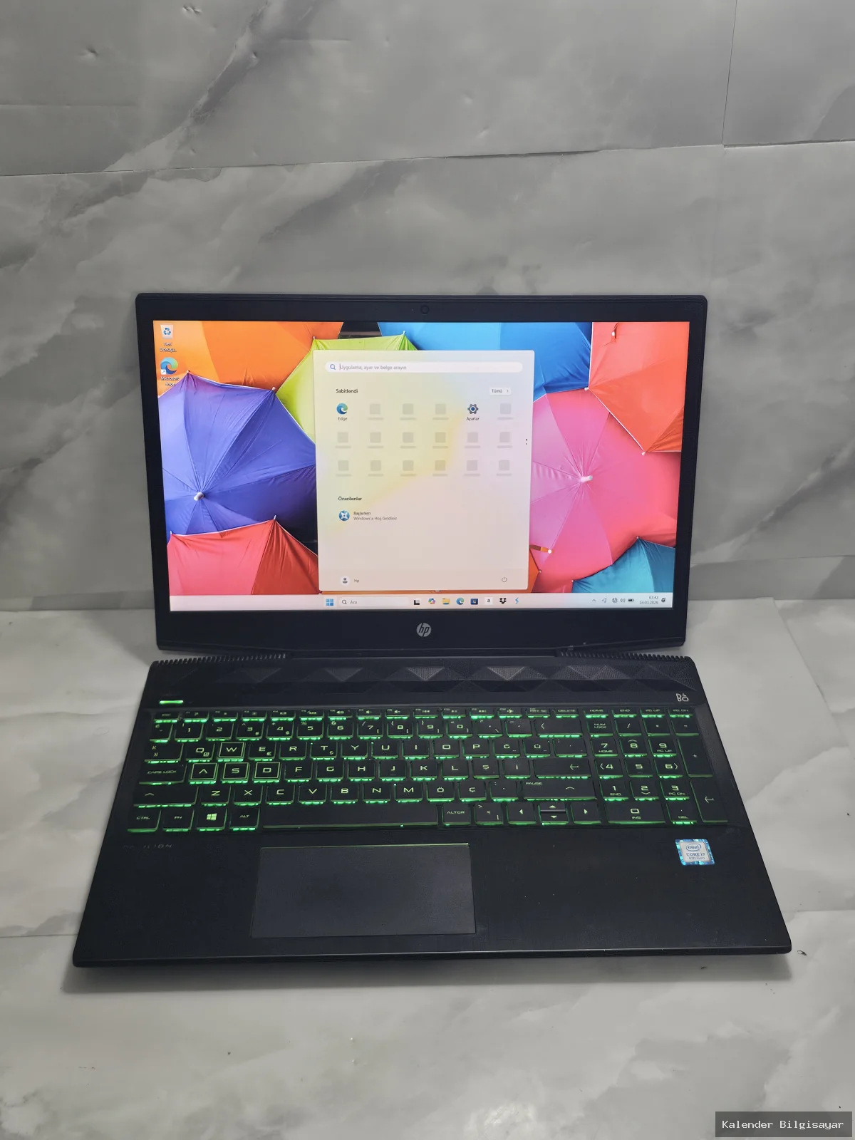 İkinci El HP HP i7 8750H GTX 1050 Ti 8 GB RAM 256 GB SSD 1 TB HDD Gaming Laptop - Görsel 1