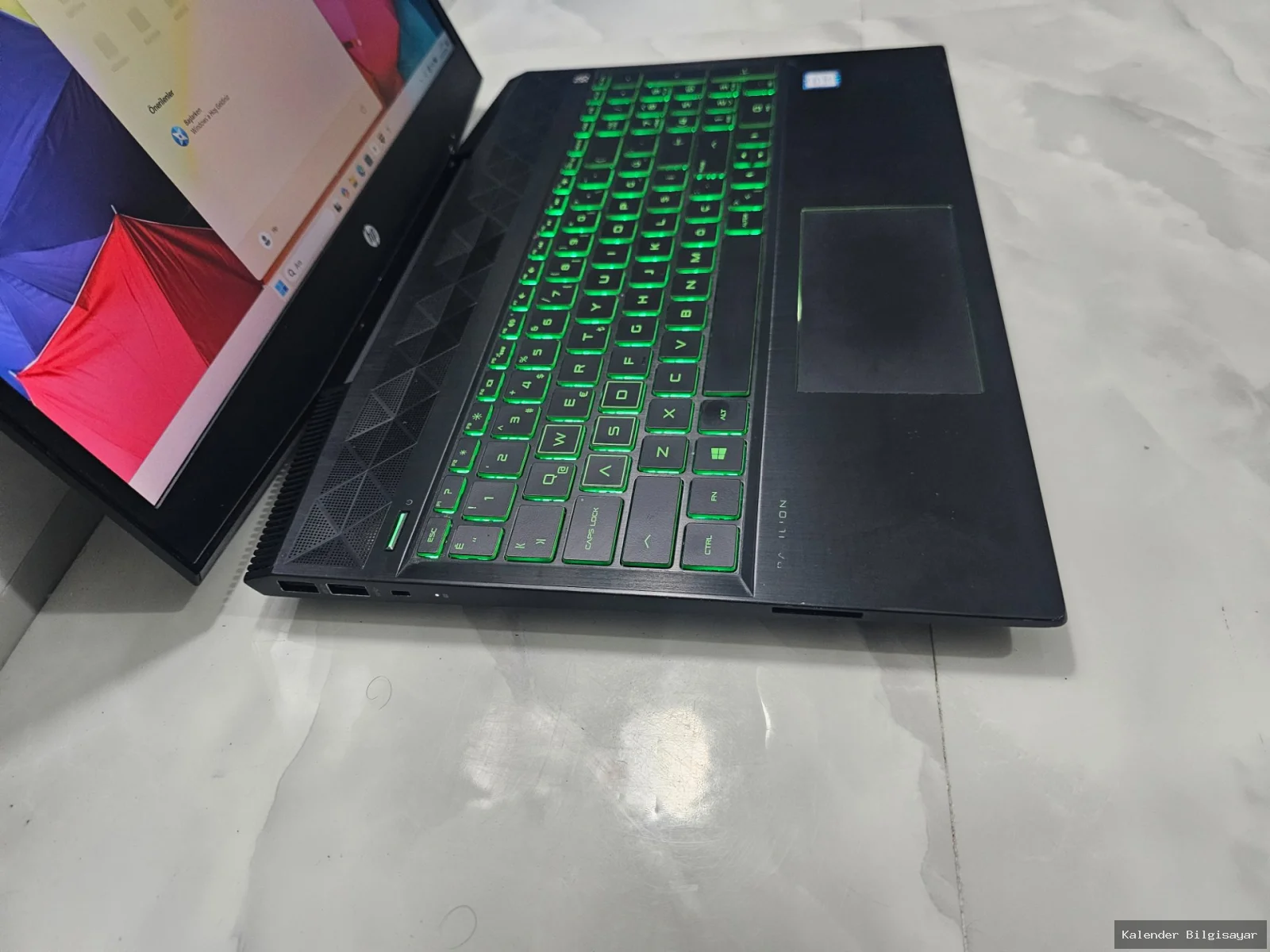 HP HP i7 8750H GTX 1050 Ti 8 GB RAM 256 GB SSD 1 TB HDD Gaming Laptop - Görsel 3