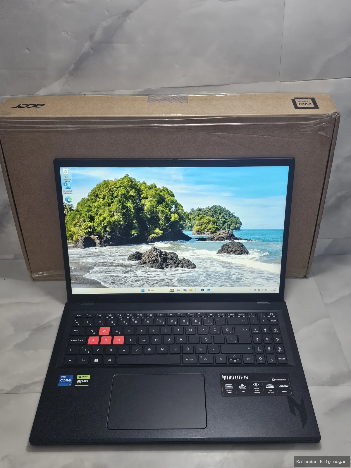 İkinci El Acer Acer i5 13420H RTX 3050 6 GB 512 GB SSD 16 GB DDR5 RAM Gaming Laptop - Görsel 1