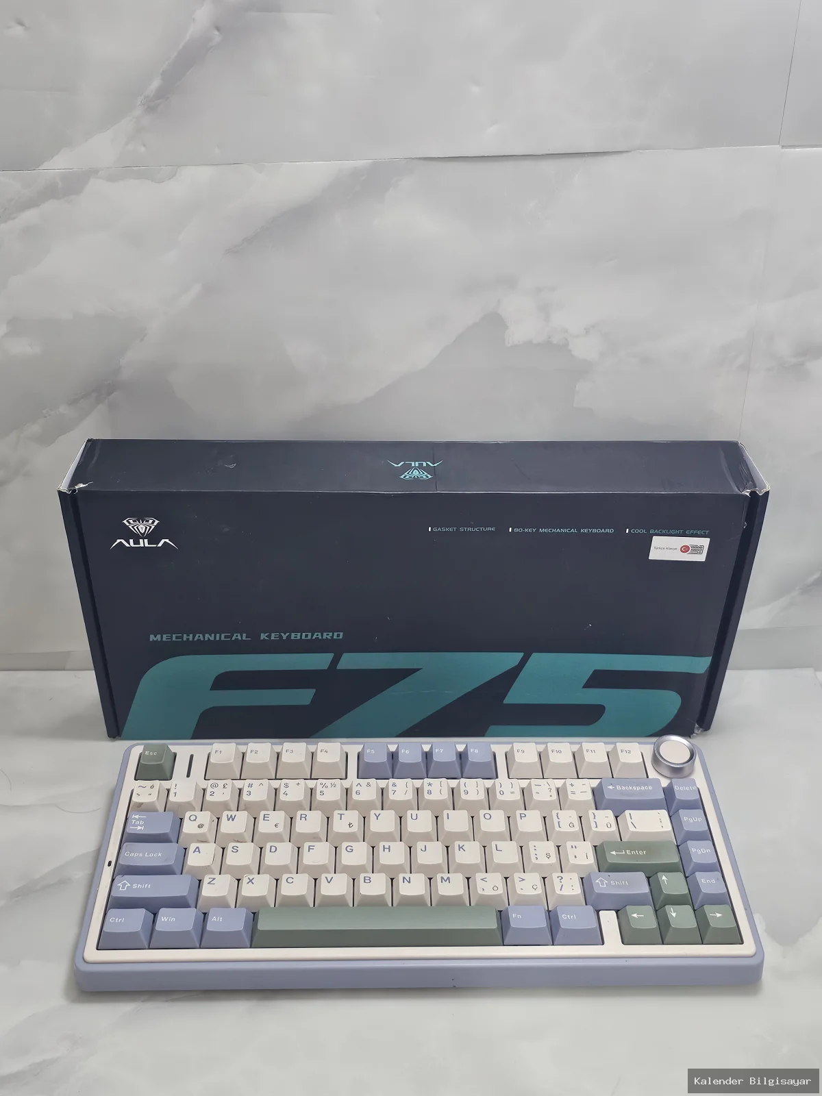 İkinci El Aula Aula F75 Mekanik RGB TKL Reaper Switch Kablosuz Klavye - Görsel 1