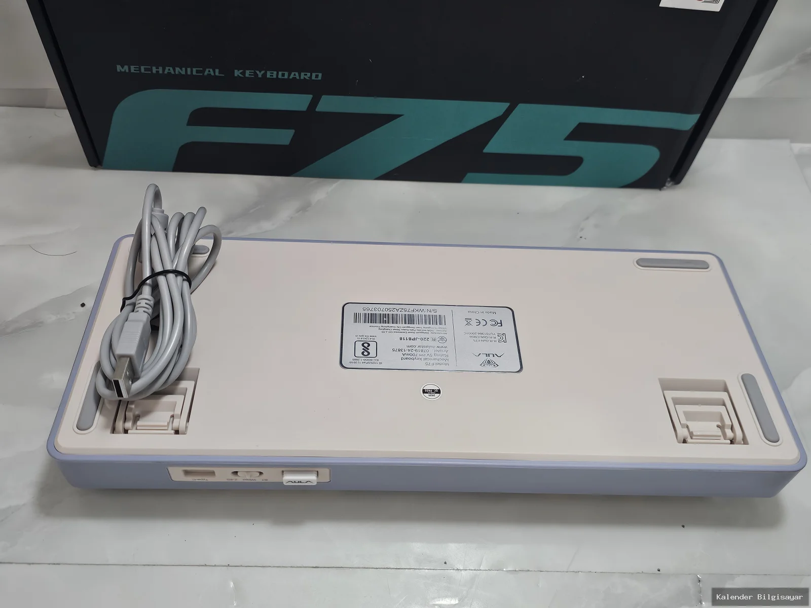 Aula Aula F75 Mekanik RGB TKL Reaper Switch Kablosuz Klavye - Görsel 2