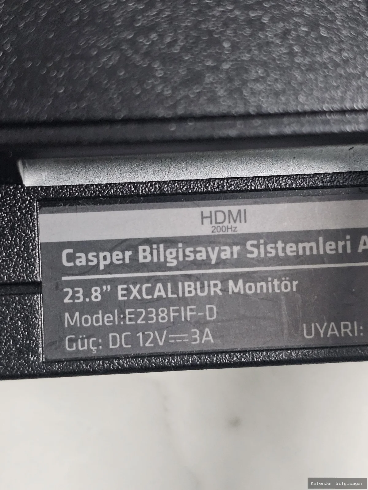Casper Casper Excalibur 23.8" Full HD 200 Hz 1 ms Gaming Monitör - Görsel 3